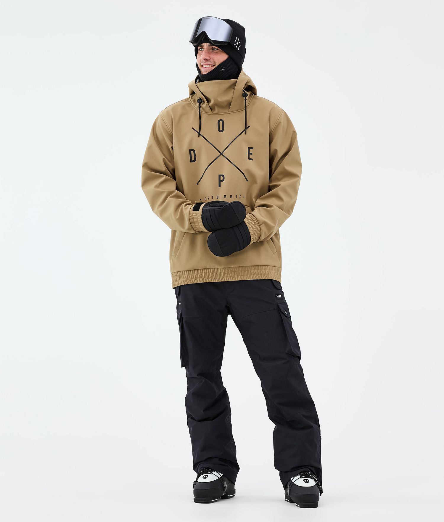 Dope Yeti Ski Jacket Men 2X-Up Gold