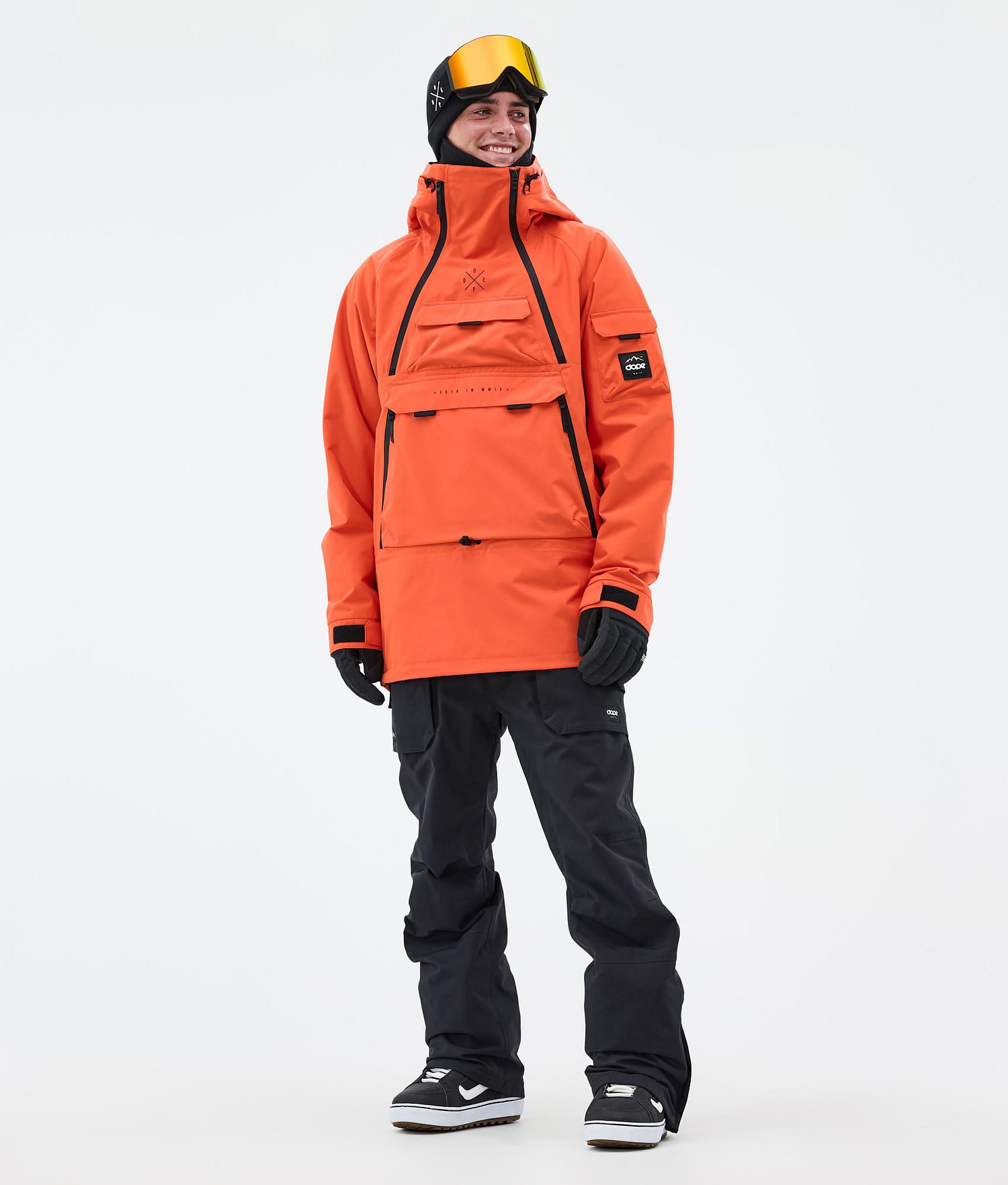 Dope Akin Snowboard Jacket Men Orange