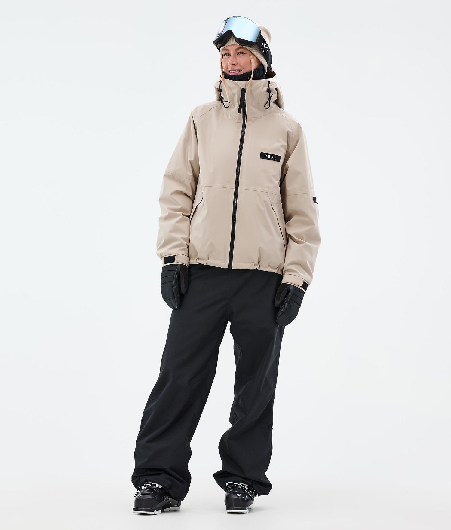 Dope Big W Ski Pants Women Black