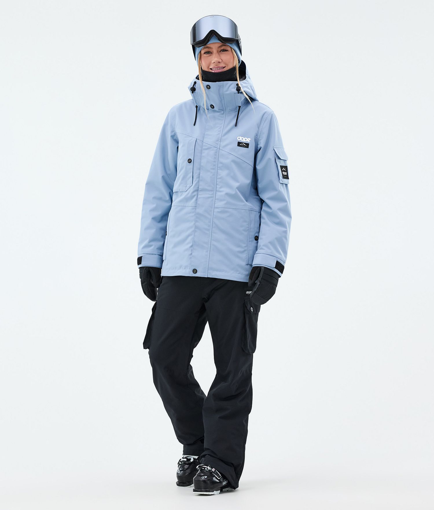 Dope Adept W Ski Jacket Women Light Blue