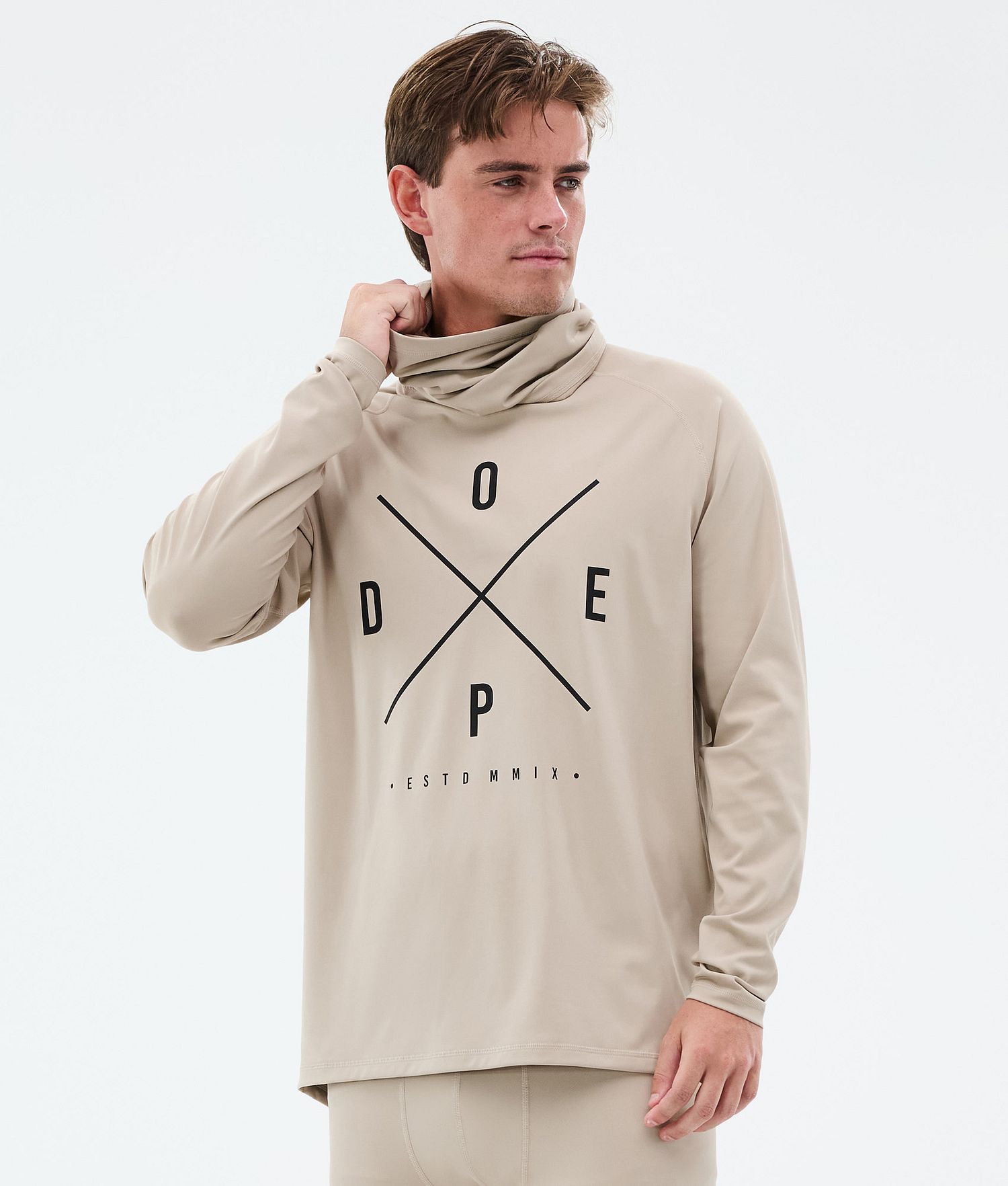 Dope Snuggle Base Layer Top Men 2X-Up Sand Dope Snuggle Base Layer Top Men 2X-Up Sand