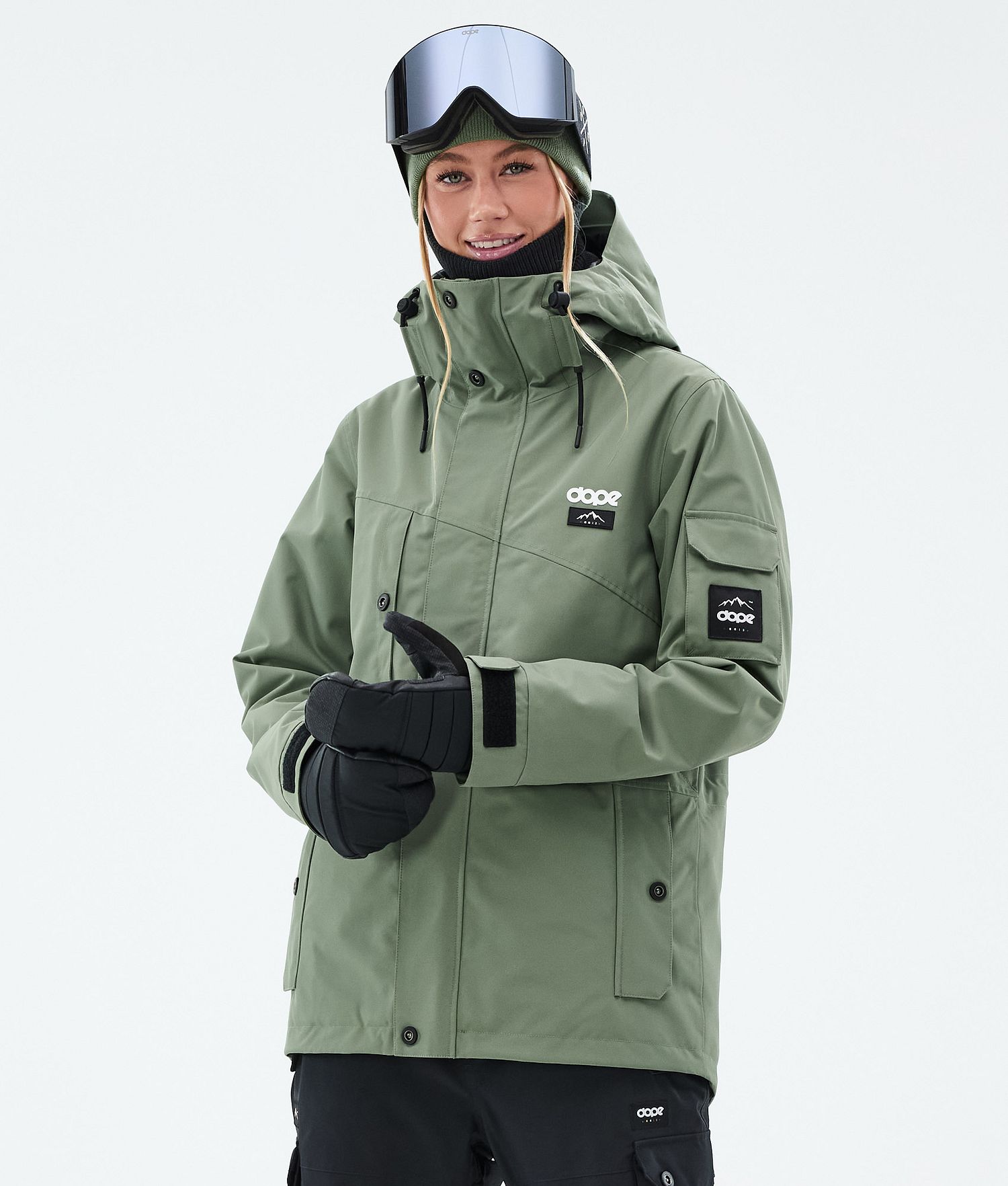 Dope Adept W Ski Jacket Women Moss Green