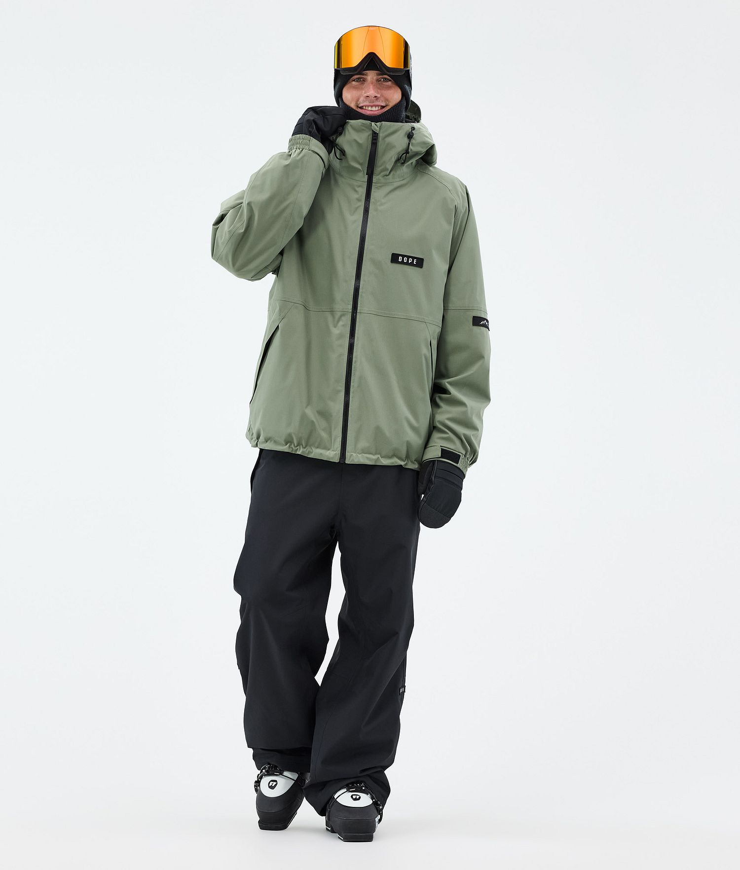 Dope Spartan Ski Jacket Men Moss Green