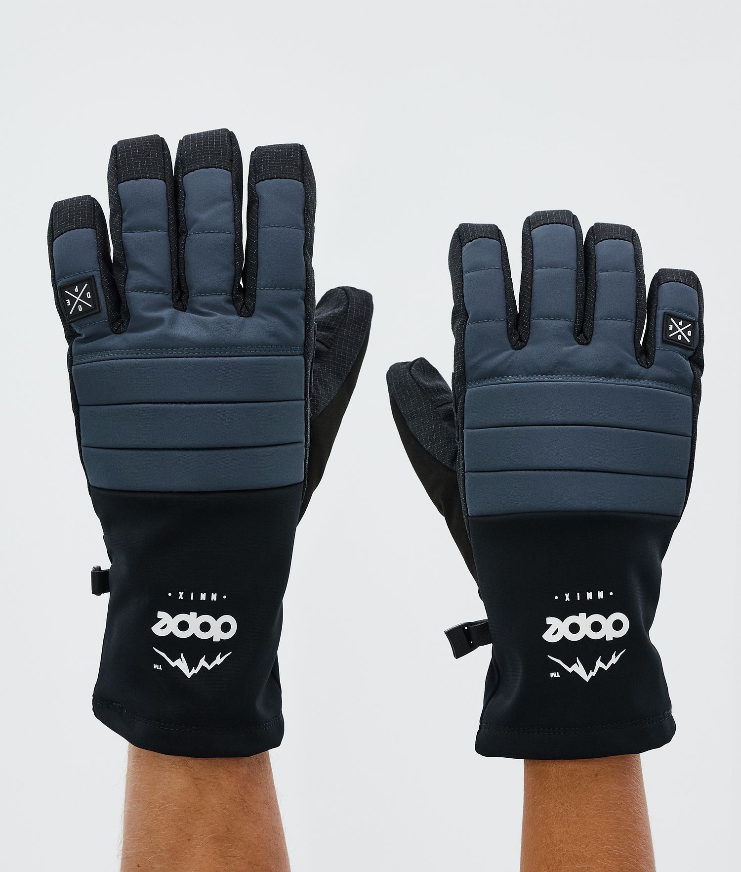Dope Ace 24 Ski Gloves Metal Blue