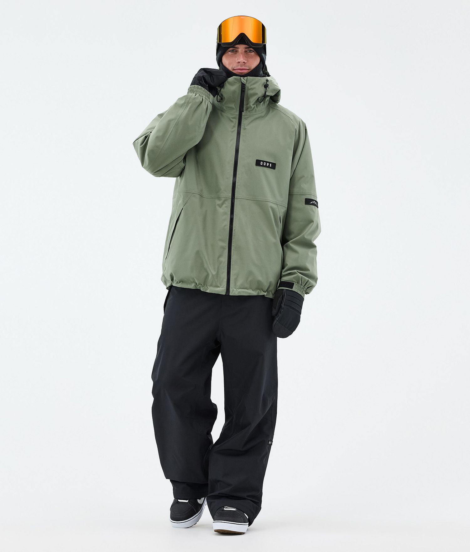 Dope Spartan Snowboard Jacket Men Moss Green