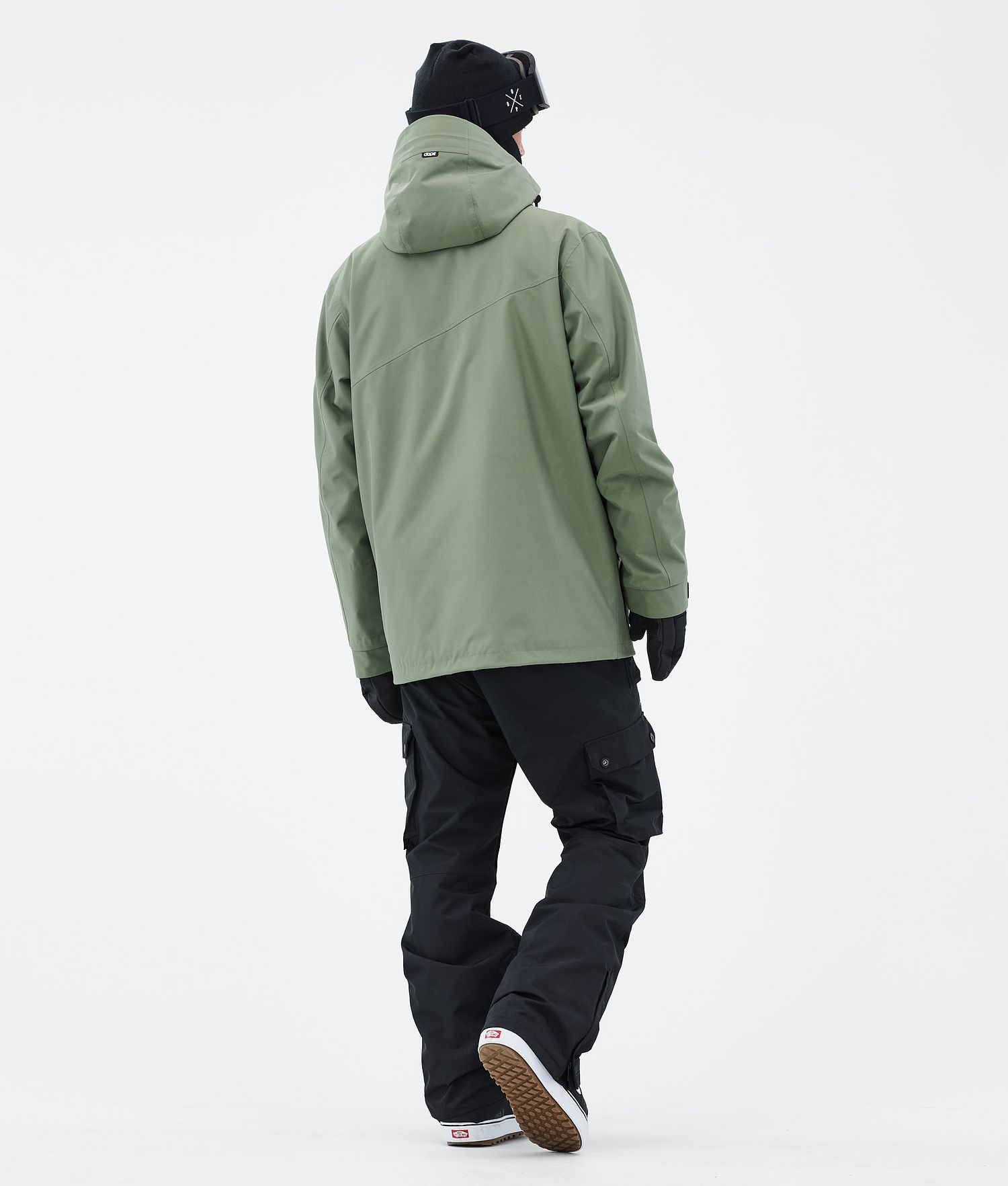 Dope Adept Snowboard Outfit Men Moss Green/Blackout