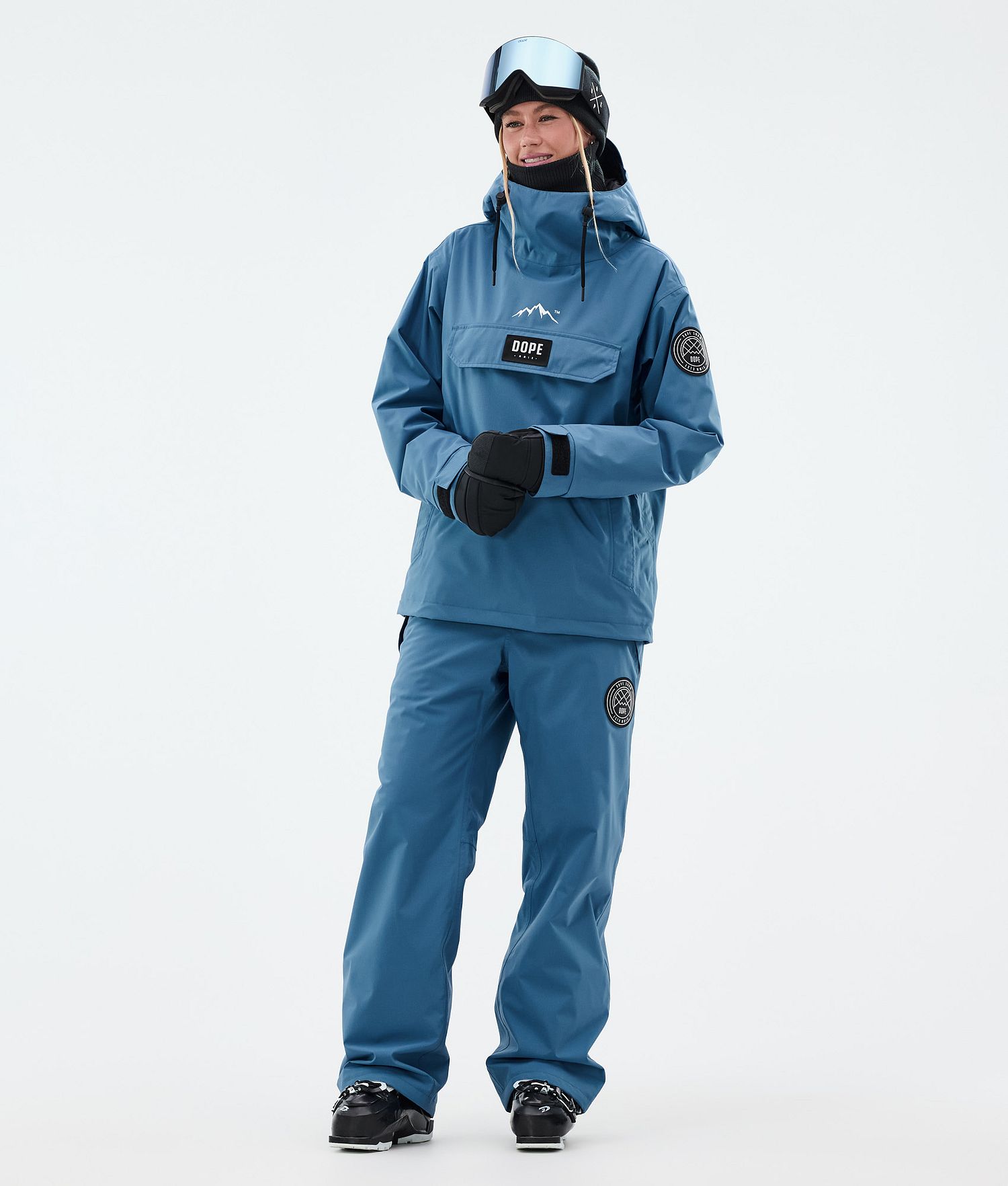 Dope Blizzard W Ski Pants Women Blue Steel