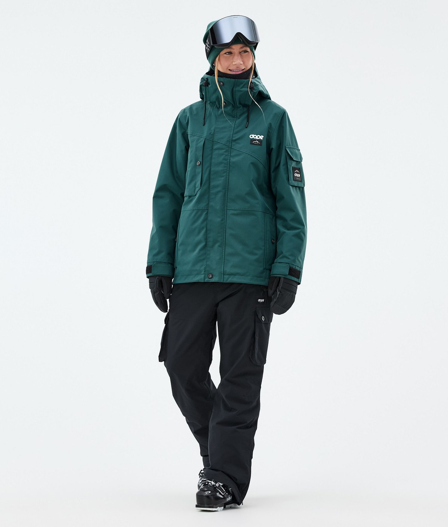 Dope Adept W Ski Jacket Women Bottle Green