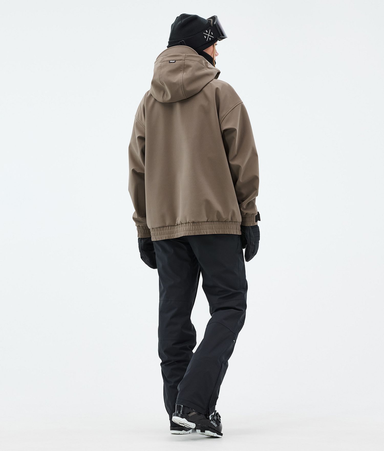 Dope Cyclone W Ski Jacket Women Walnut