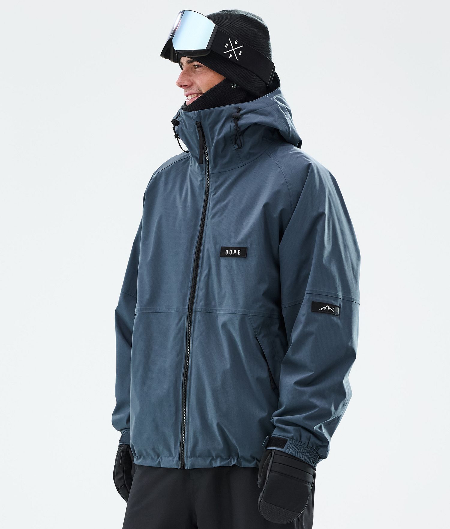 Dope Spartan Snowboard Jacket Men Metal Blue Dope Spartan Snowboard Jacket Men Metal Blue