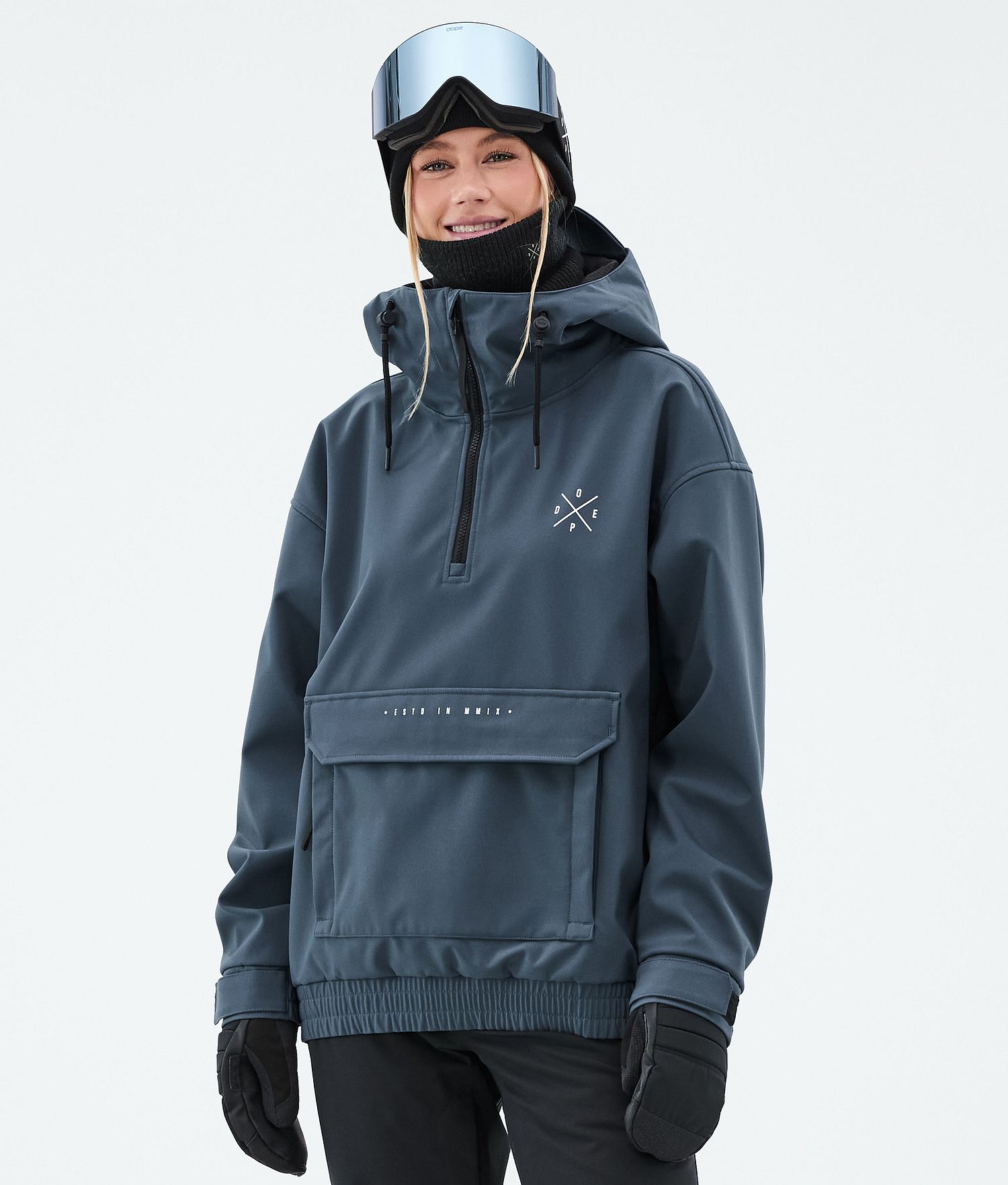 Dope Cyclone W Snowboard Jacket Women Metal Blue Dope Cyclone W Snowboard Jacket Women Metal Blue