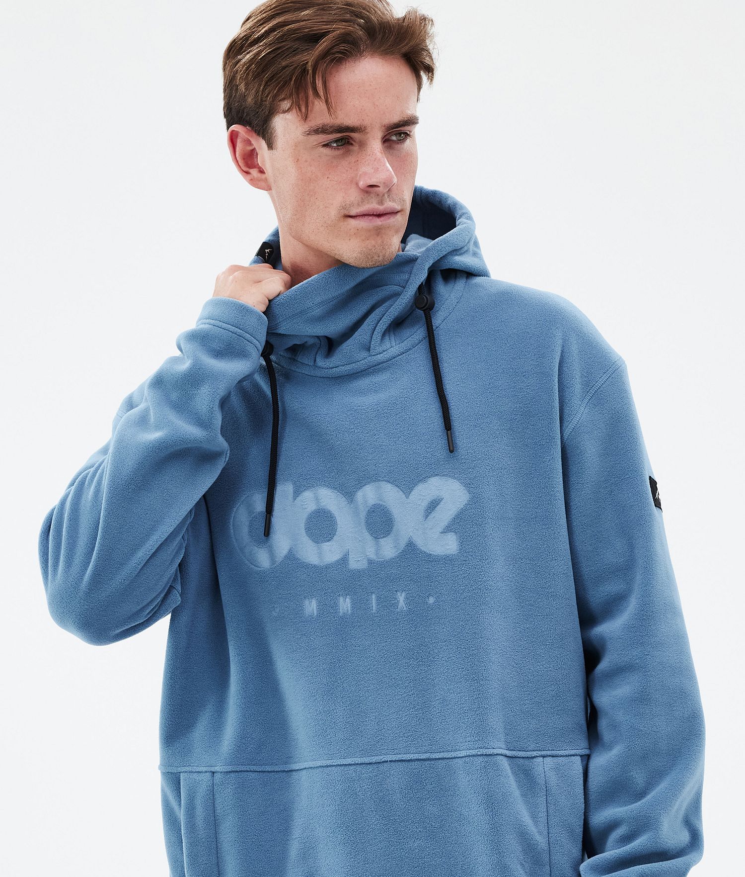 Dope Cozy II Fleece Hoodie Men Blue Steel