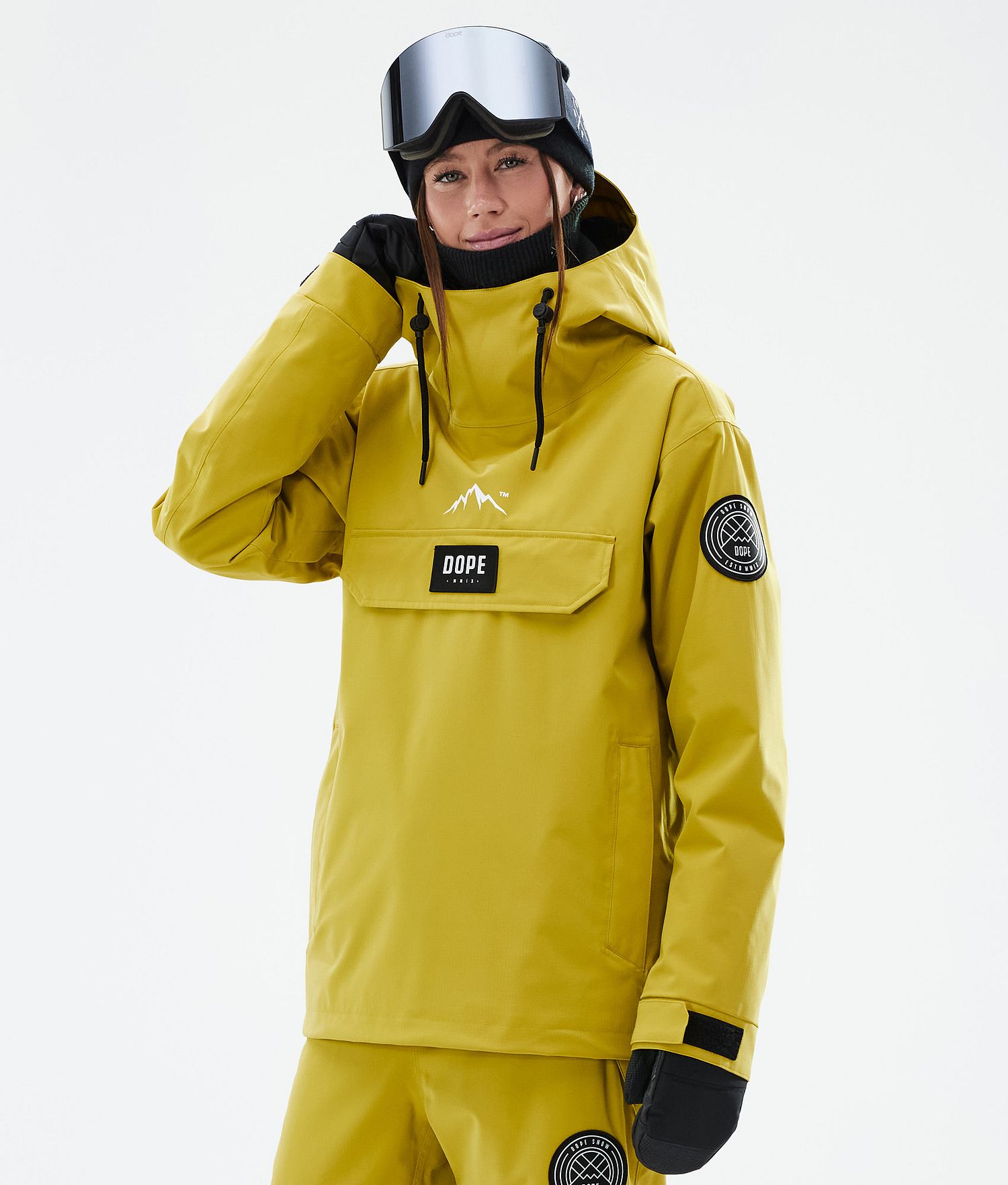 Dope Blizzard W Snowboard Jacket Women Yellow Dope Blizzard W Snowboard Jacket Women Yellow