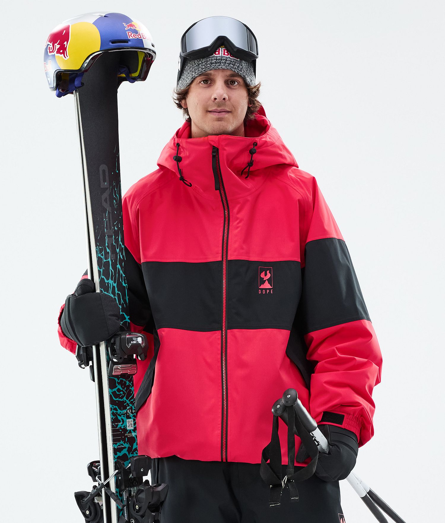 Dope JT Spartan Ski Jacket Men Red/Black Dope JT Spartan Ski Jacket Men Red/Black