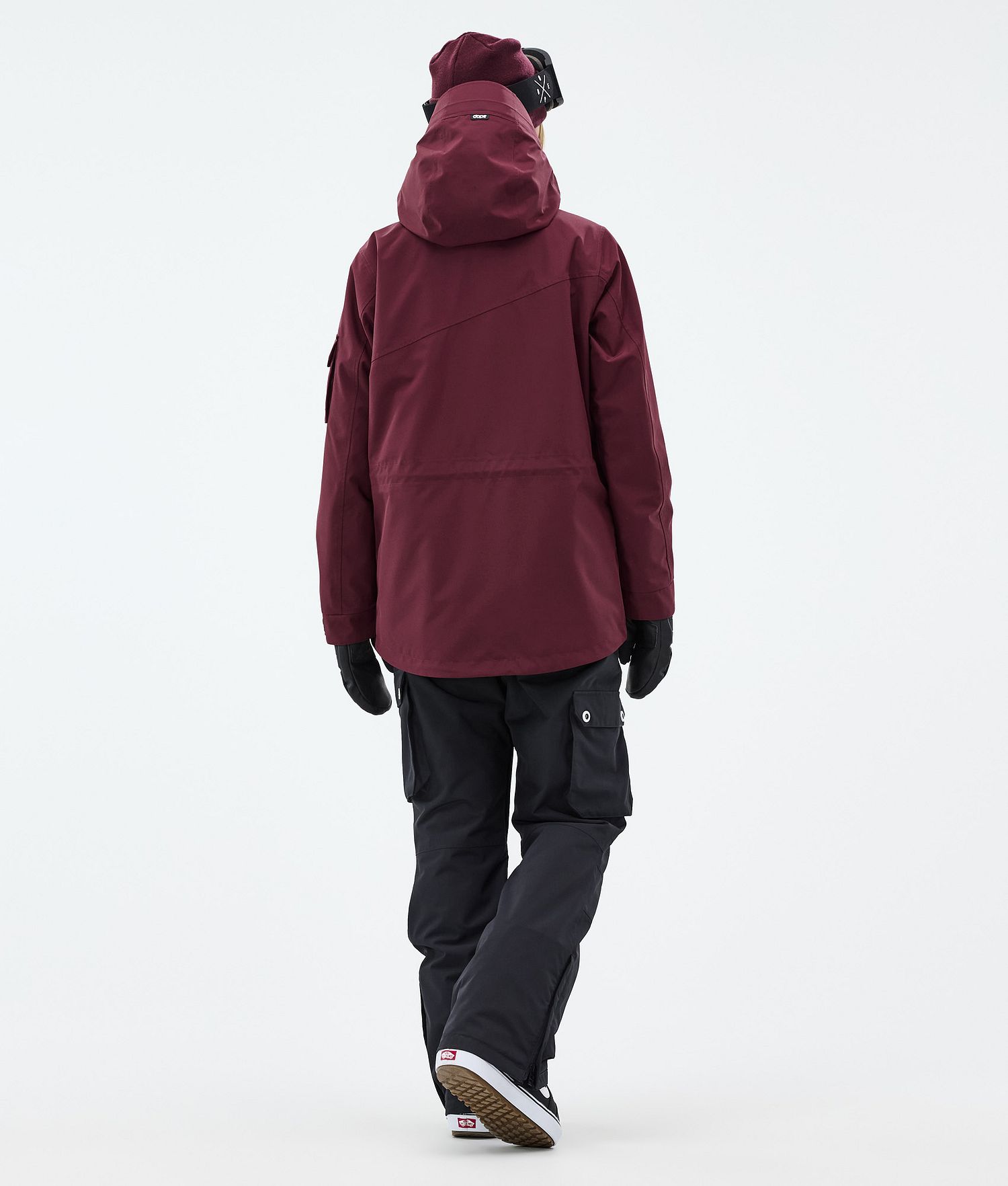 Dope Adept W Snowboard Jacket Women Burgundy
