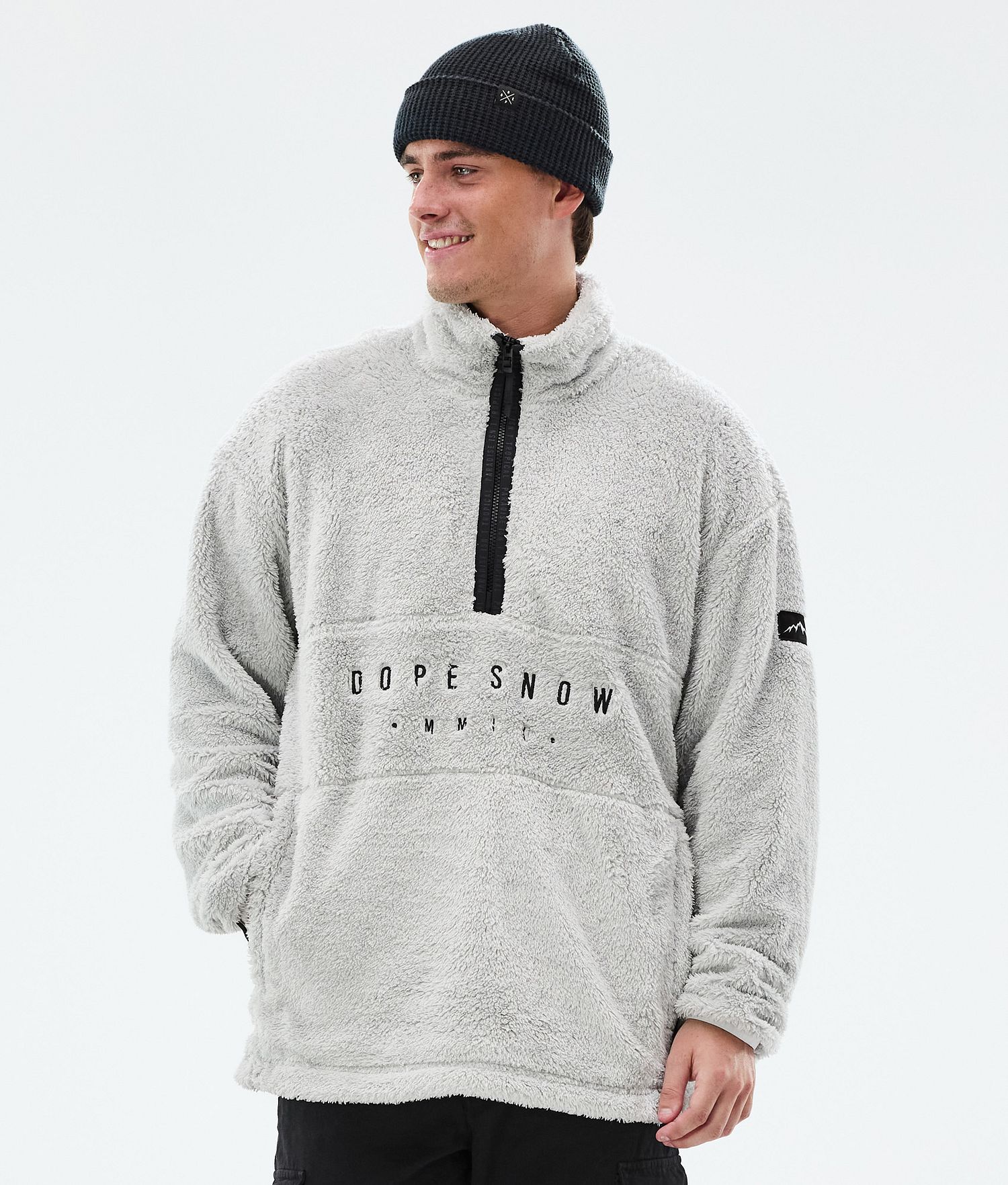 Dope Pile Fleece Sweater Men Light Grey Dope Pile Fleece Sweater Men Light Grey