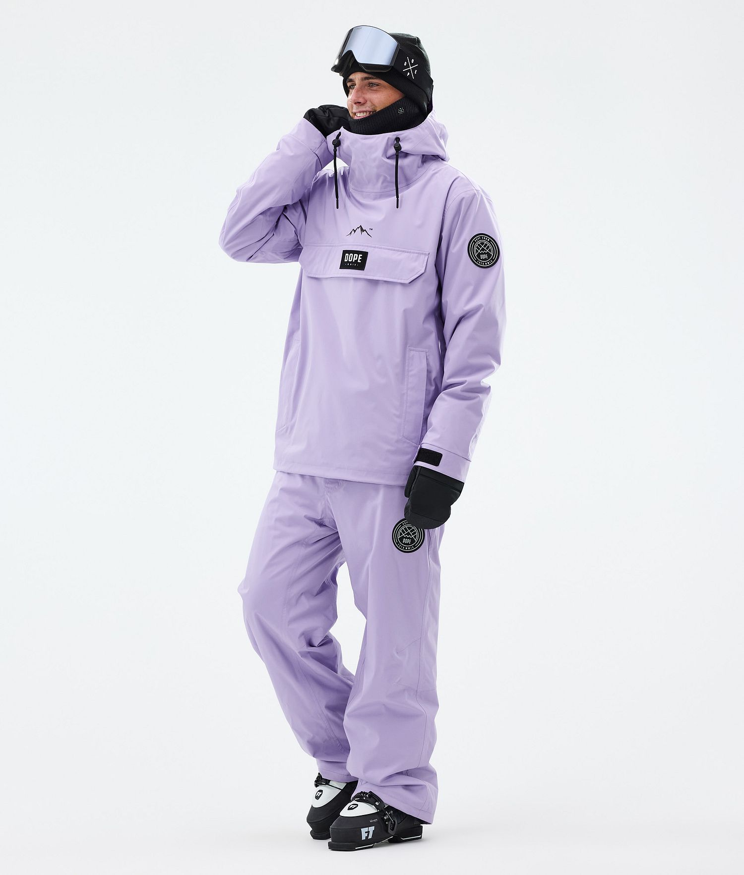 Dope Blizzard Ski Pants Men Faded Violet