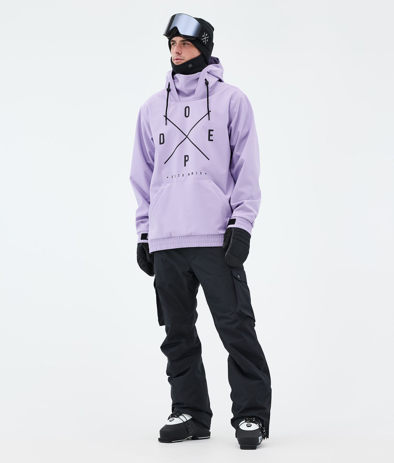 Dope Yeti Ski Jacket Men 2X-Up Faded Violet