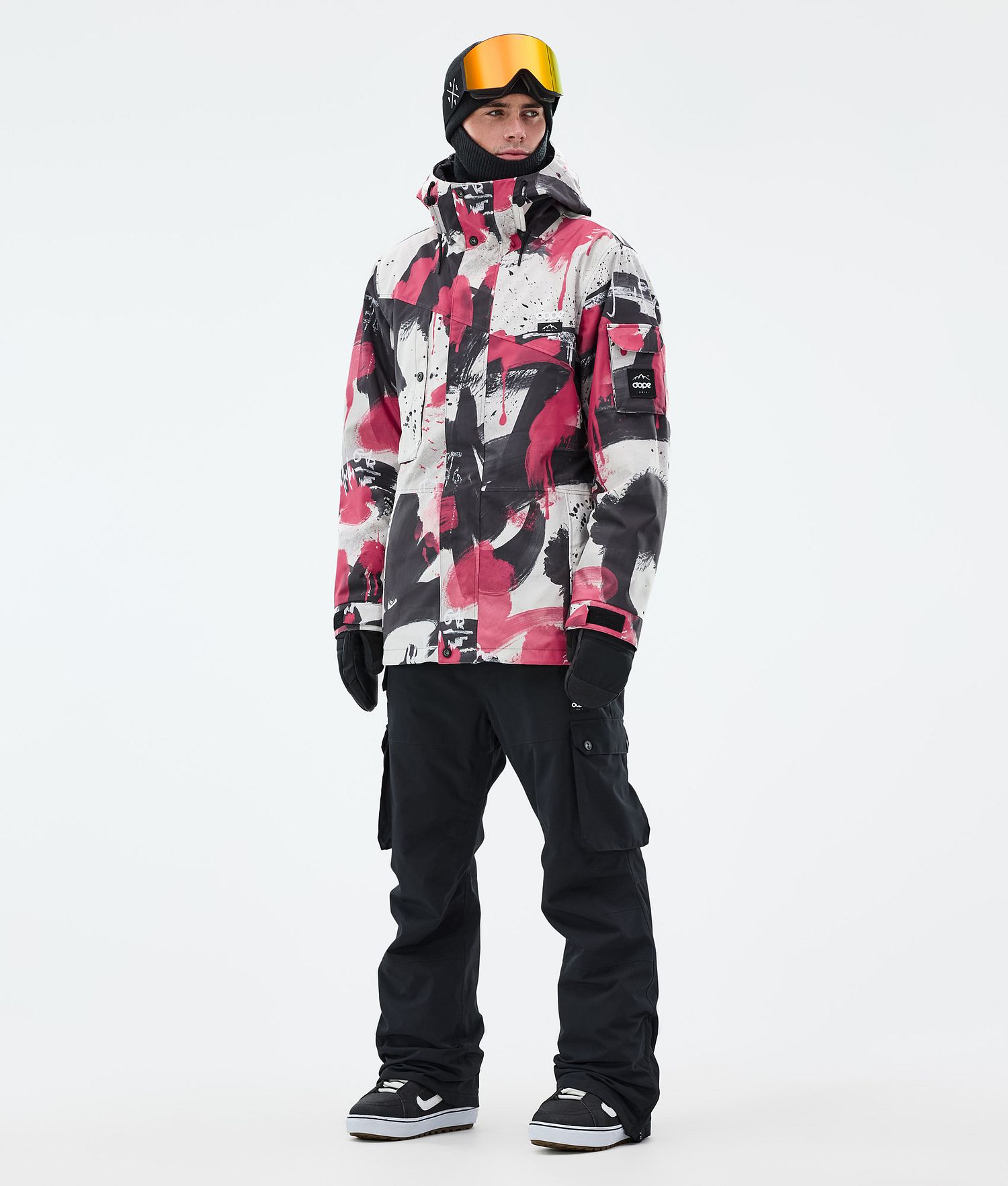 Dope Adept Snowboard Jacket Men Doodle