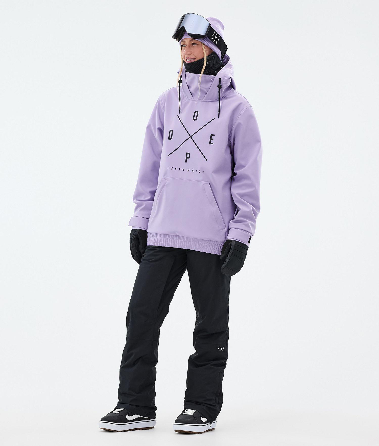 Dope Yeti W Snowboard Jacket Women 2X-Up Faded Violet
