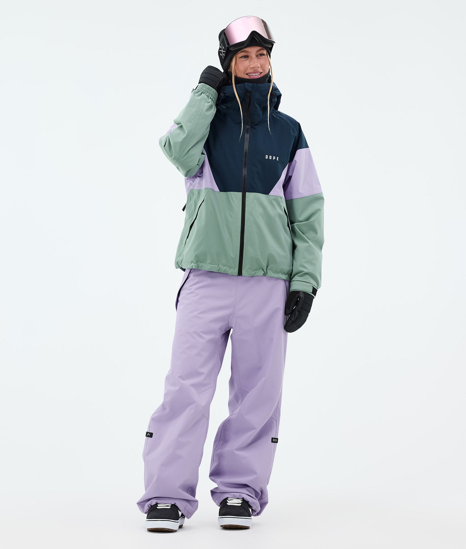 Dope Big W Snowboard Pants Women Faded Violet