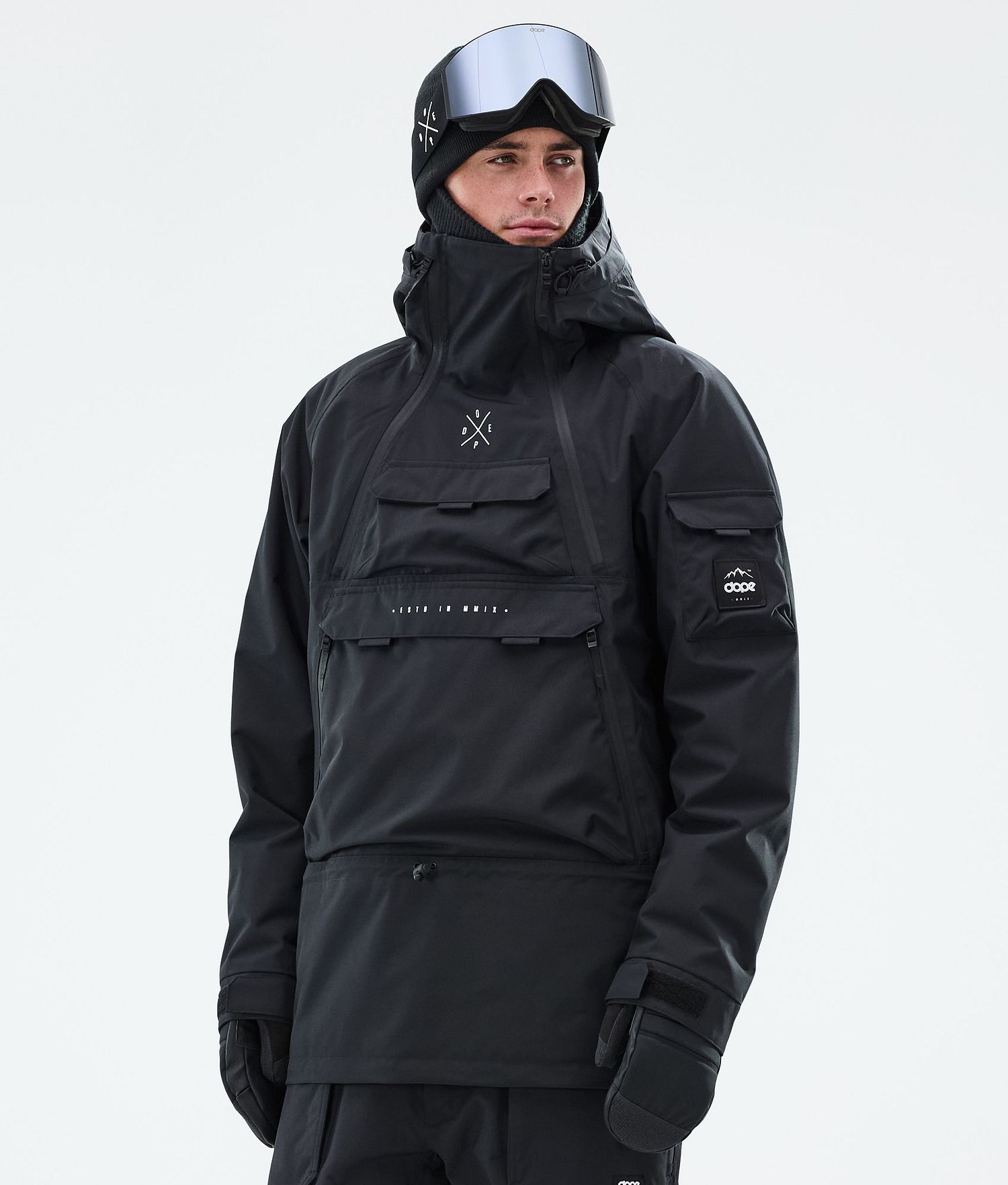 Dope Akin Snowboard Jacket Men Black Dope Akin Snowboard Jacket Men Black