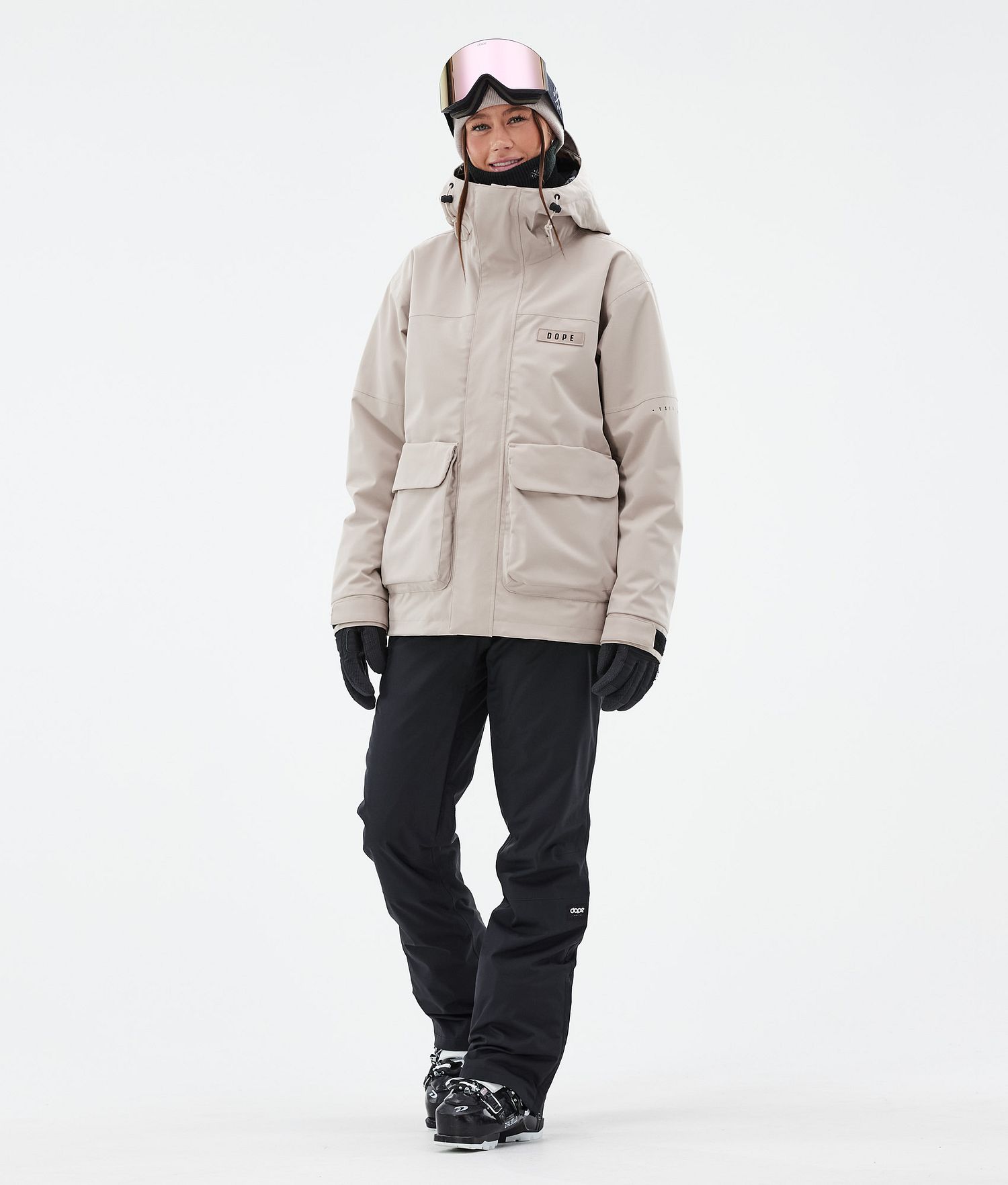 Dope Acme W Ski Jacket Women Sand