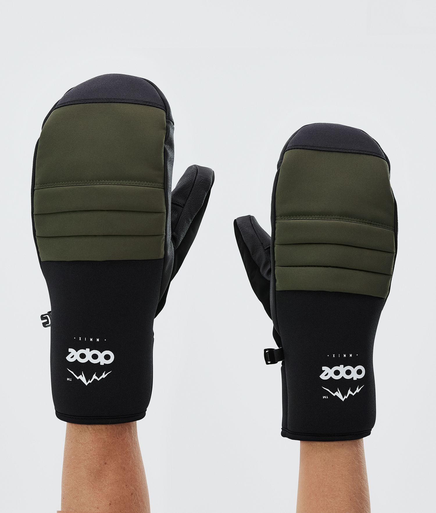 Dope Ace 22 Snow Mittens Olive Green