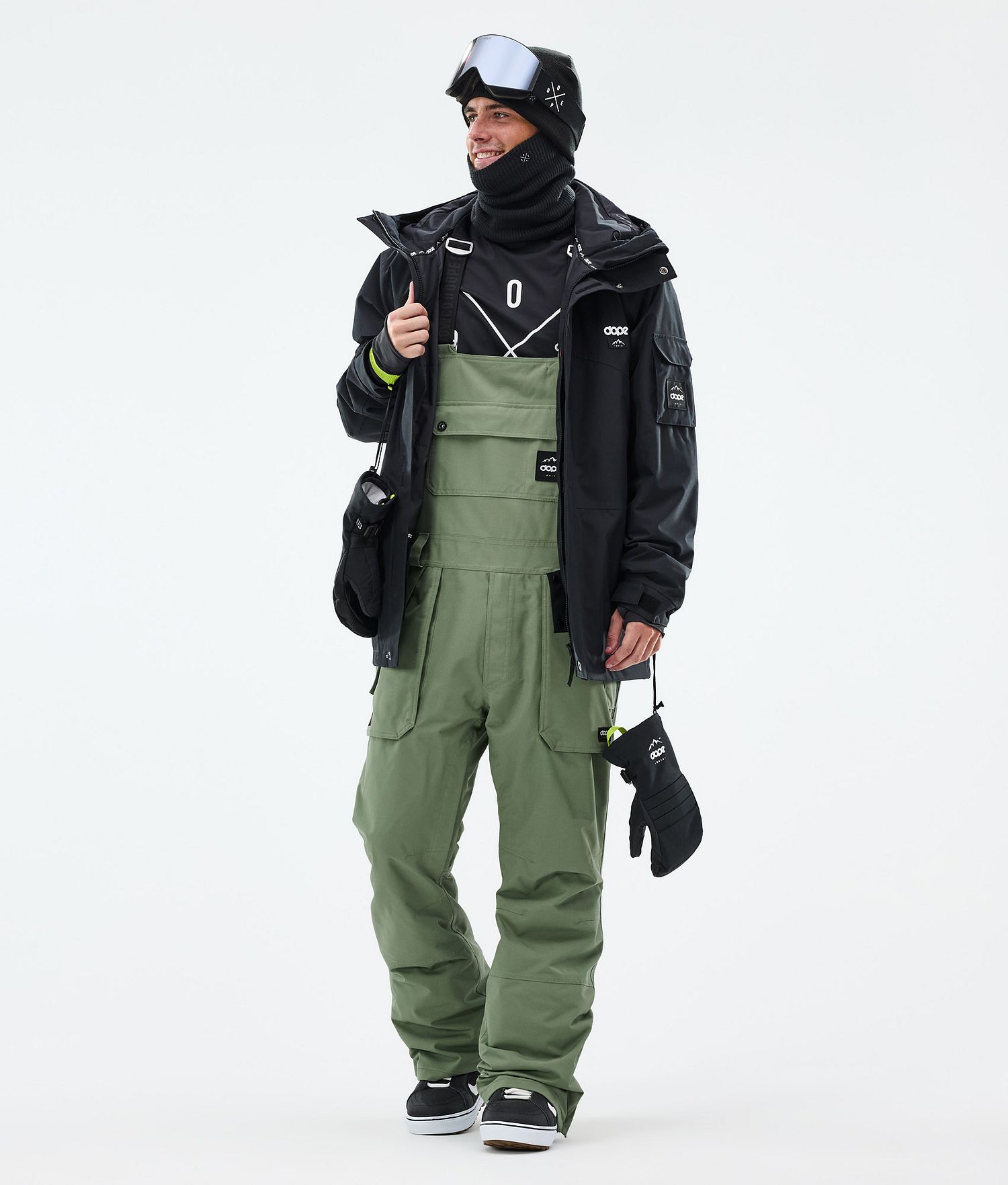 Dope Notorious B.I.B Snowboard Pants Men Moss Green