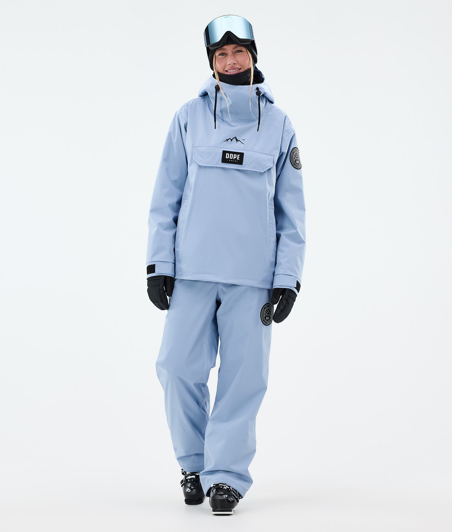 Dope Blizzard W Ski Jacket Women Light Blue