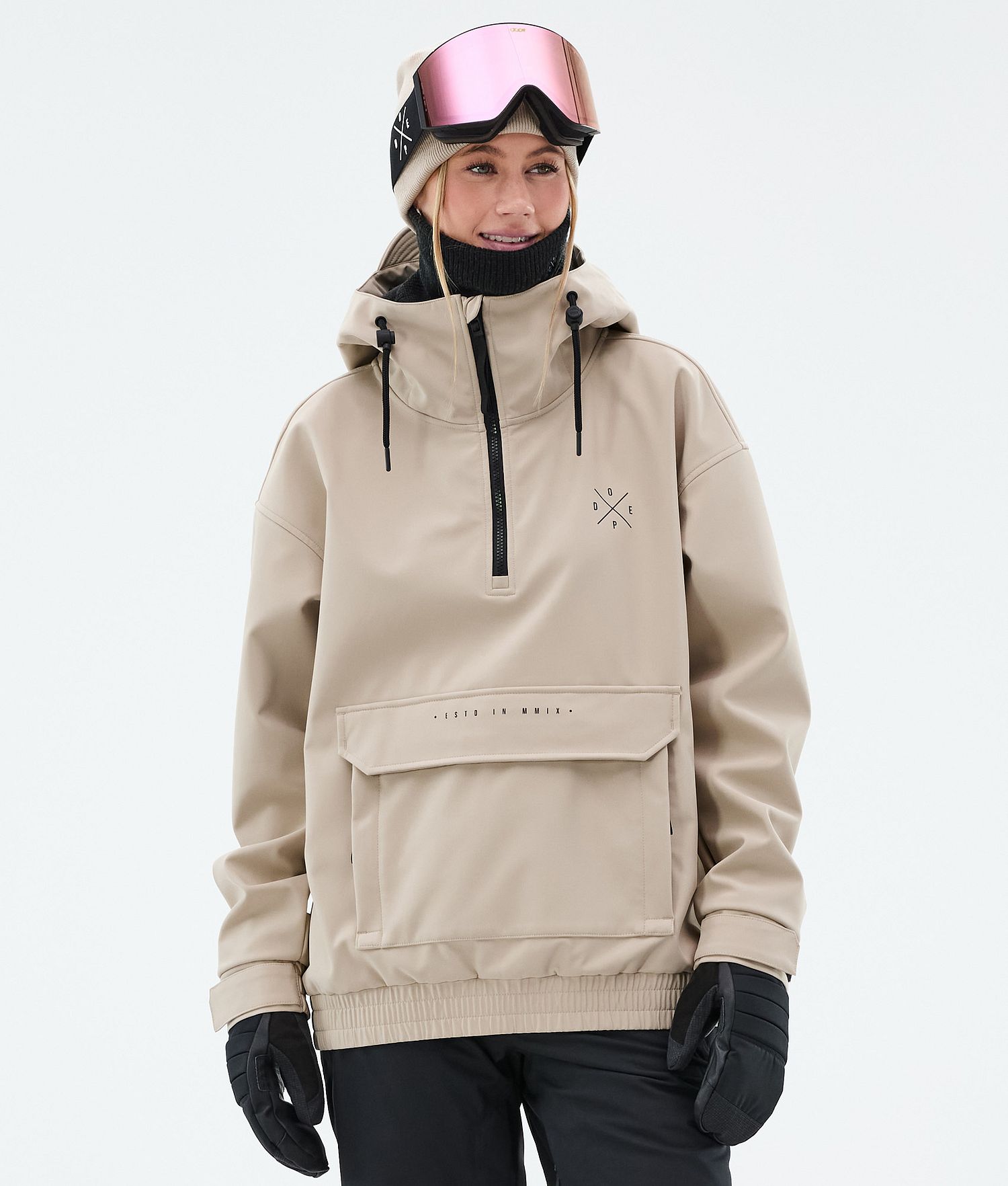 Dope Cyclone W Ski Jacket Women Sand Dope Cyclone W Ski Jacket Women Sand