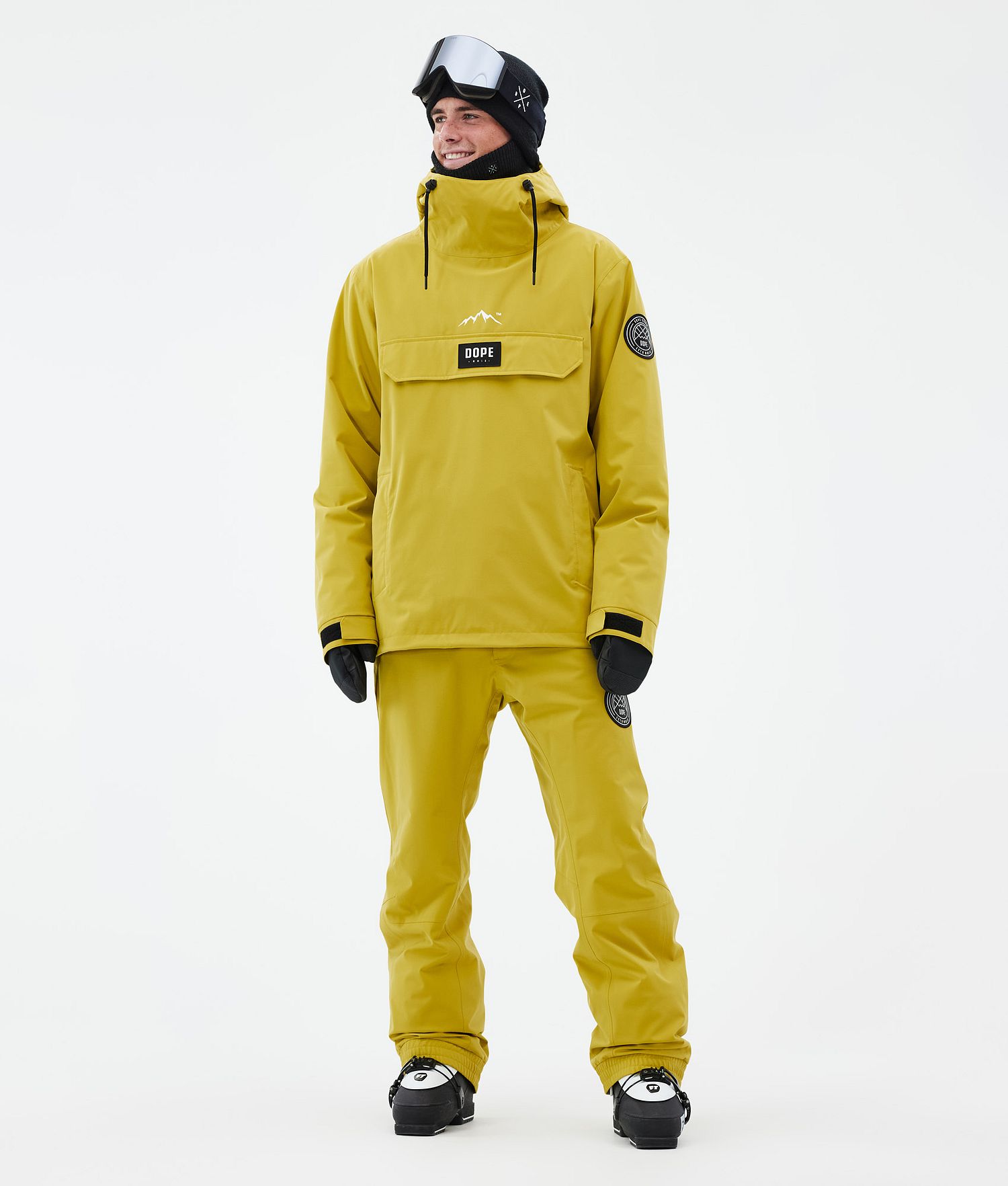 Dope Blizzard 2024 Ski Pants Men Yellow