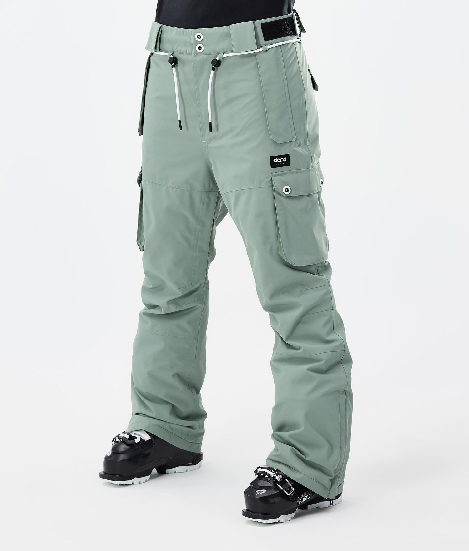 Dope Iconic W Ski Pants Women Faded Green Dope Iconic W Ski Pants Women Faded Green