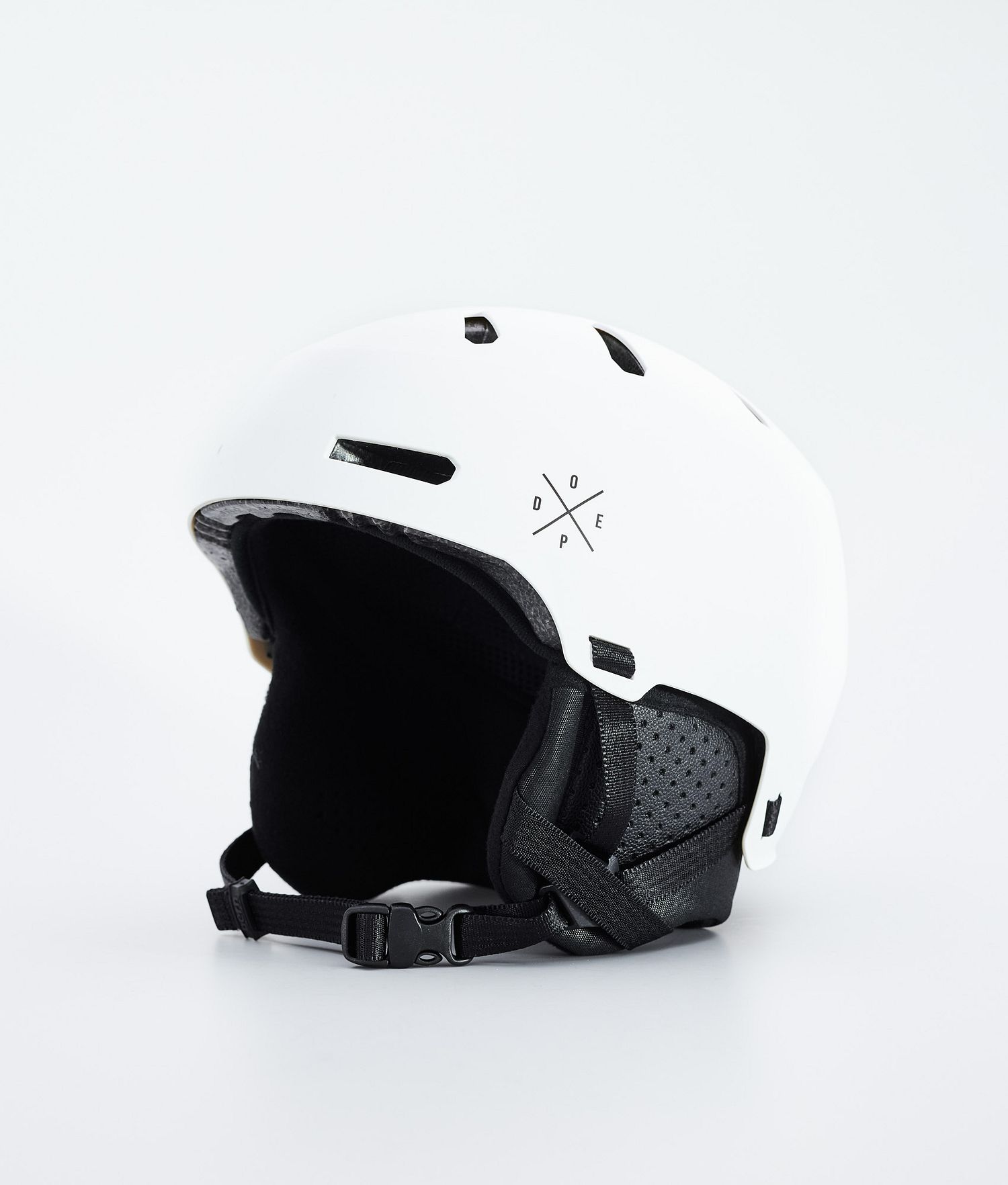 Dope Macon 2.0 Ski Helmet X-Up Matte White w/ Black Dope Macon 2.0 Ski Helmet X-Up Matte White w/ Black