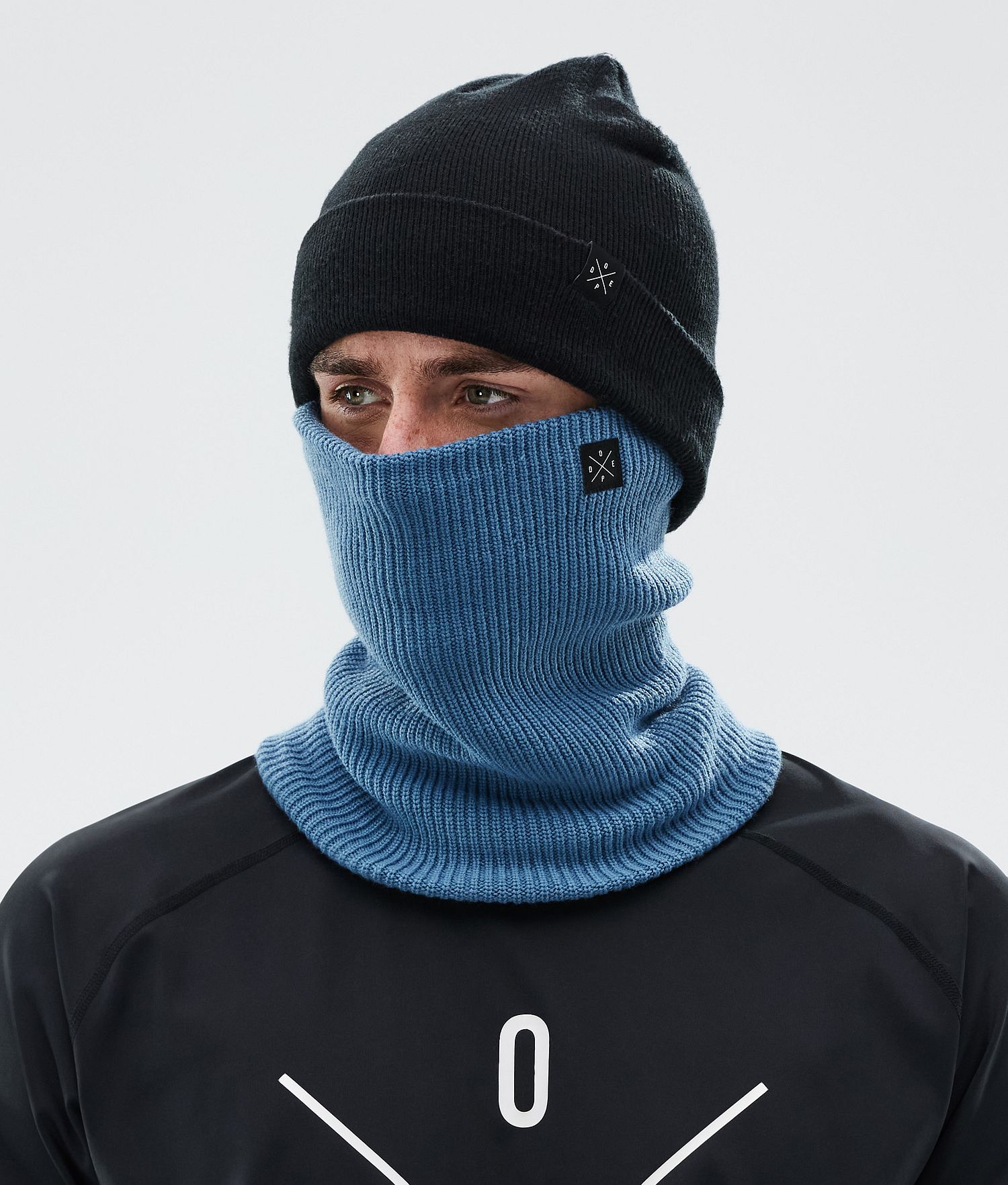Dope 2X-Up Knitted Facemask Blue Steel