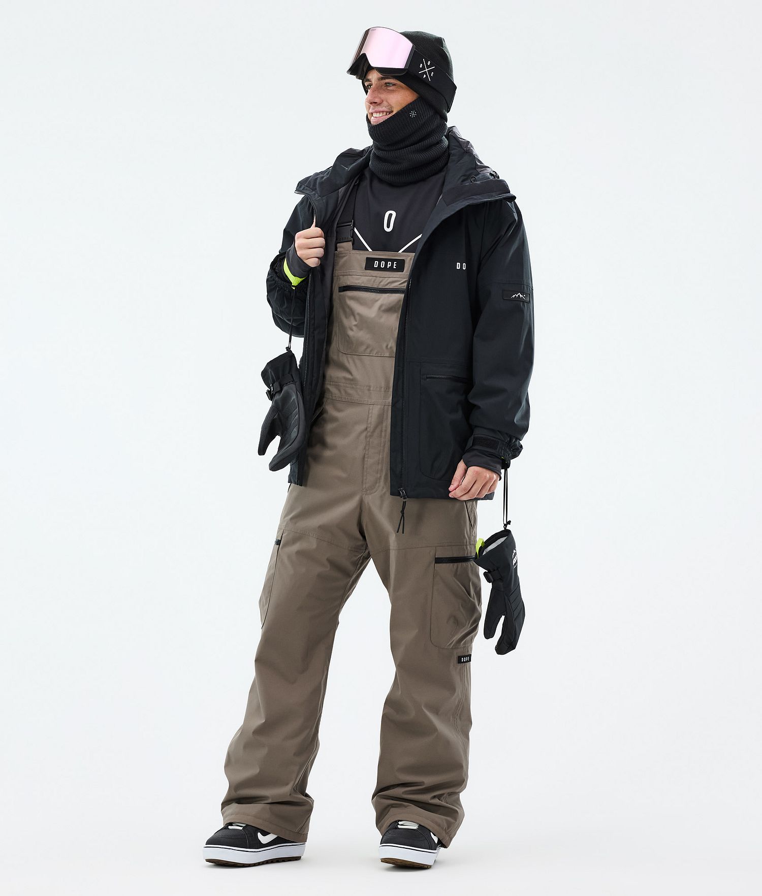 Dope Vertex Snowboard Pants Men Walnut