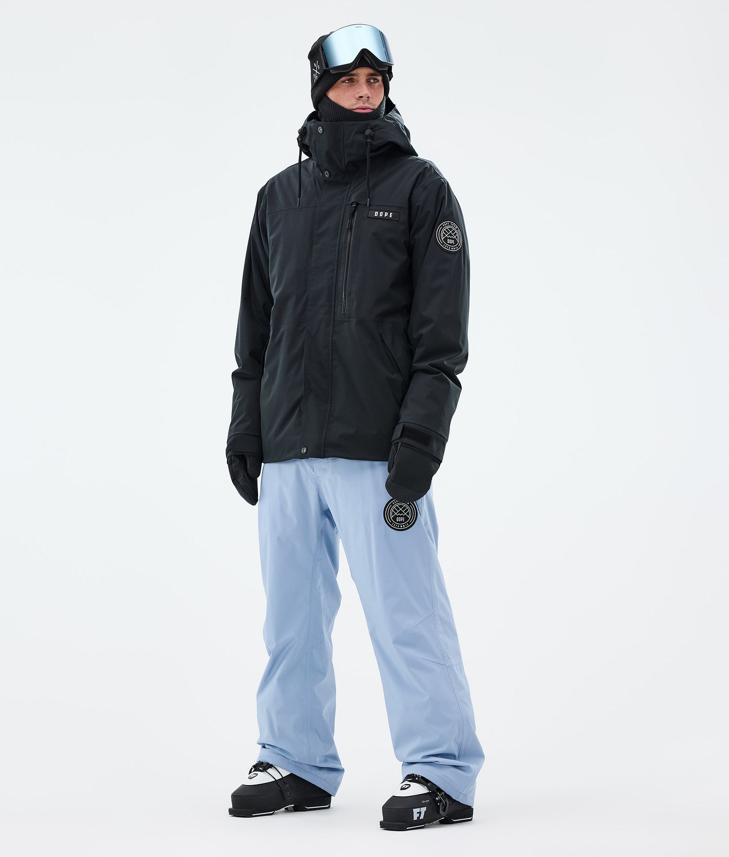 Dope Blizzard Ski Pants Men Light Blue