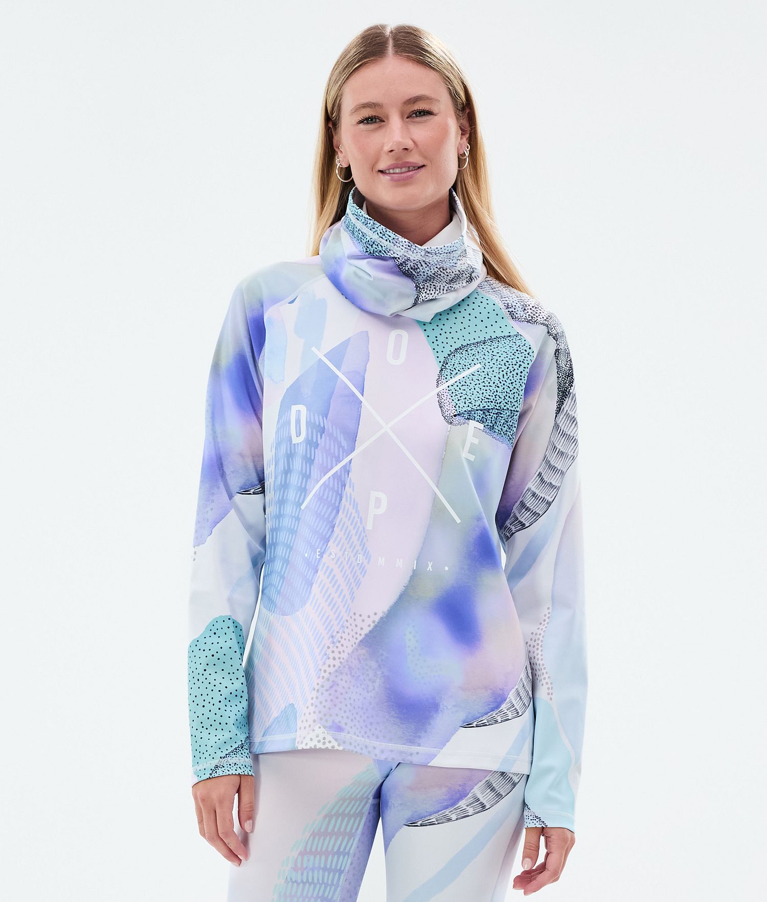 Dope Snuggle W Base Layer Top Women 2X-Up Mist Dope Snuggle W Base Layer Top Women 2X-Up Mist