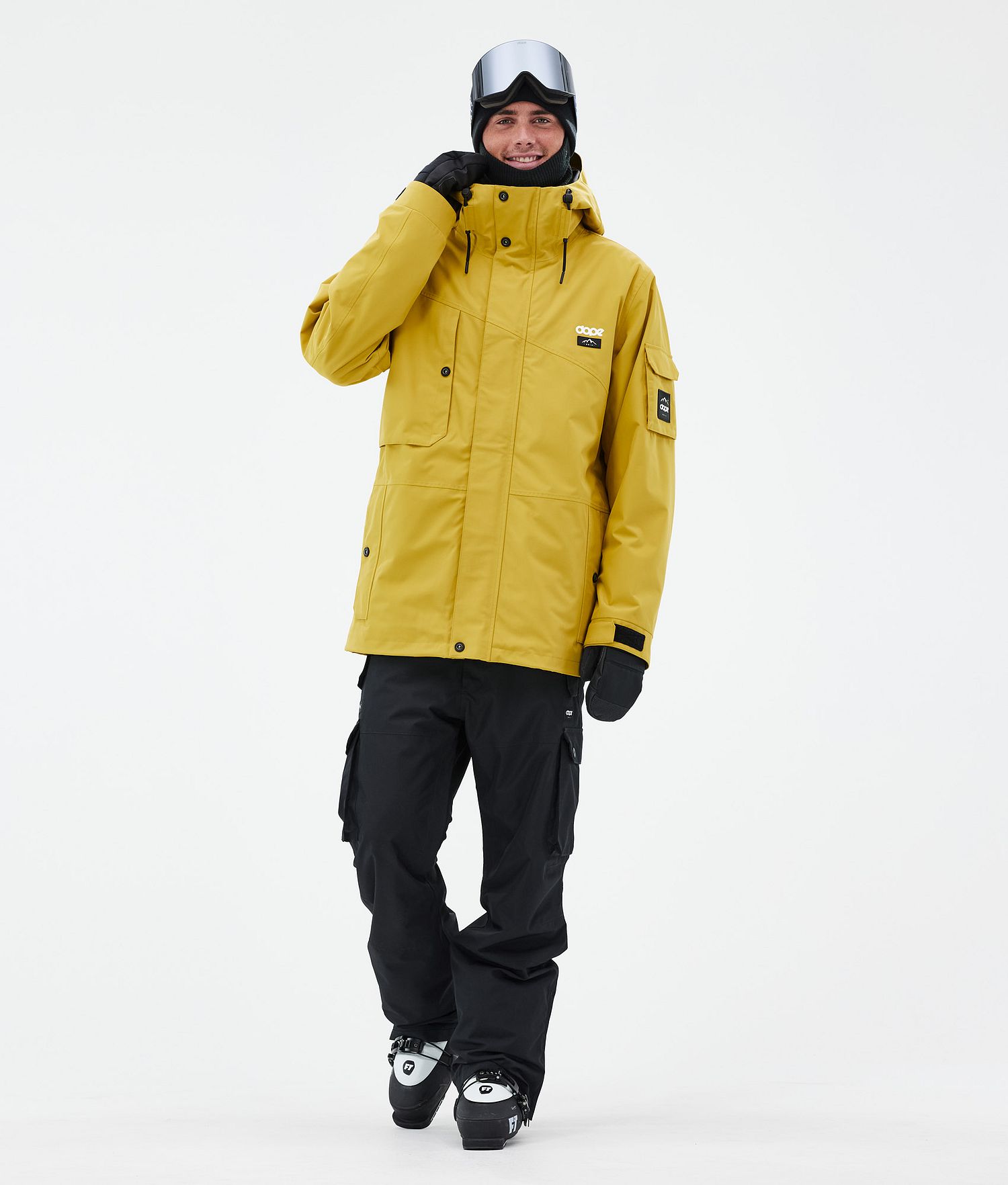 Dope Adept Ski Jacket Men Yellow