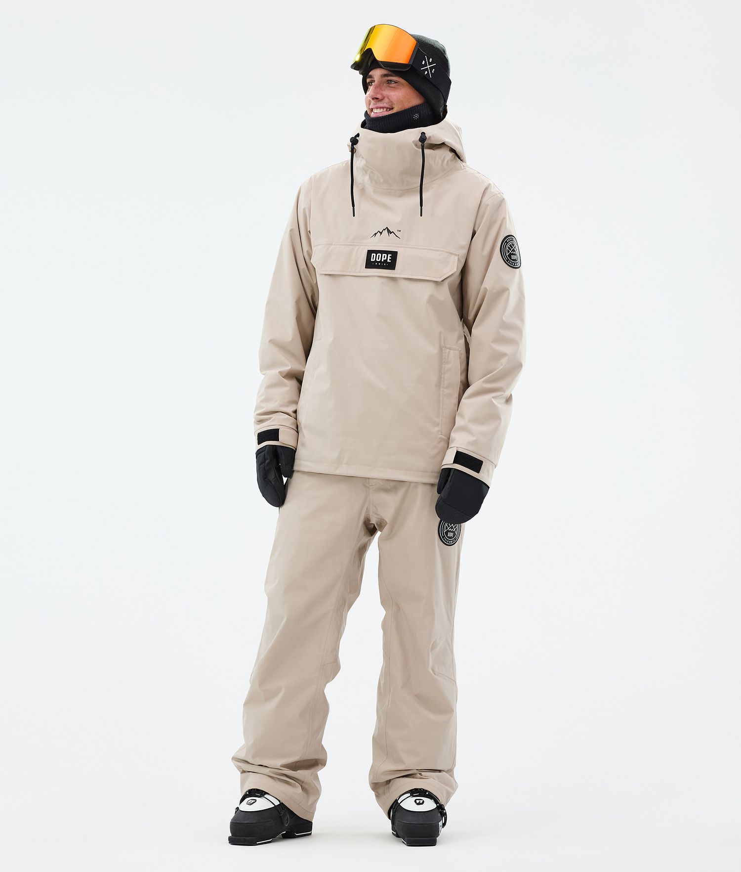 Dope Blizzard Ski Pants Men Sand
