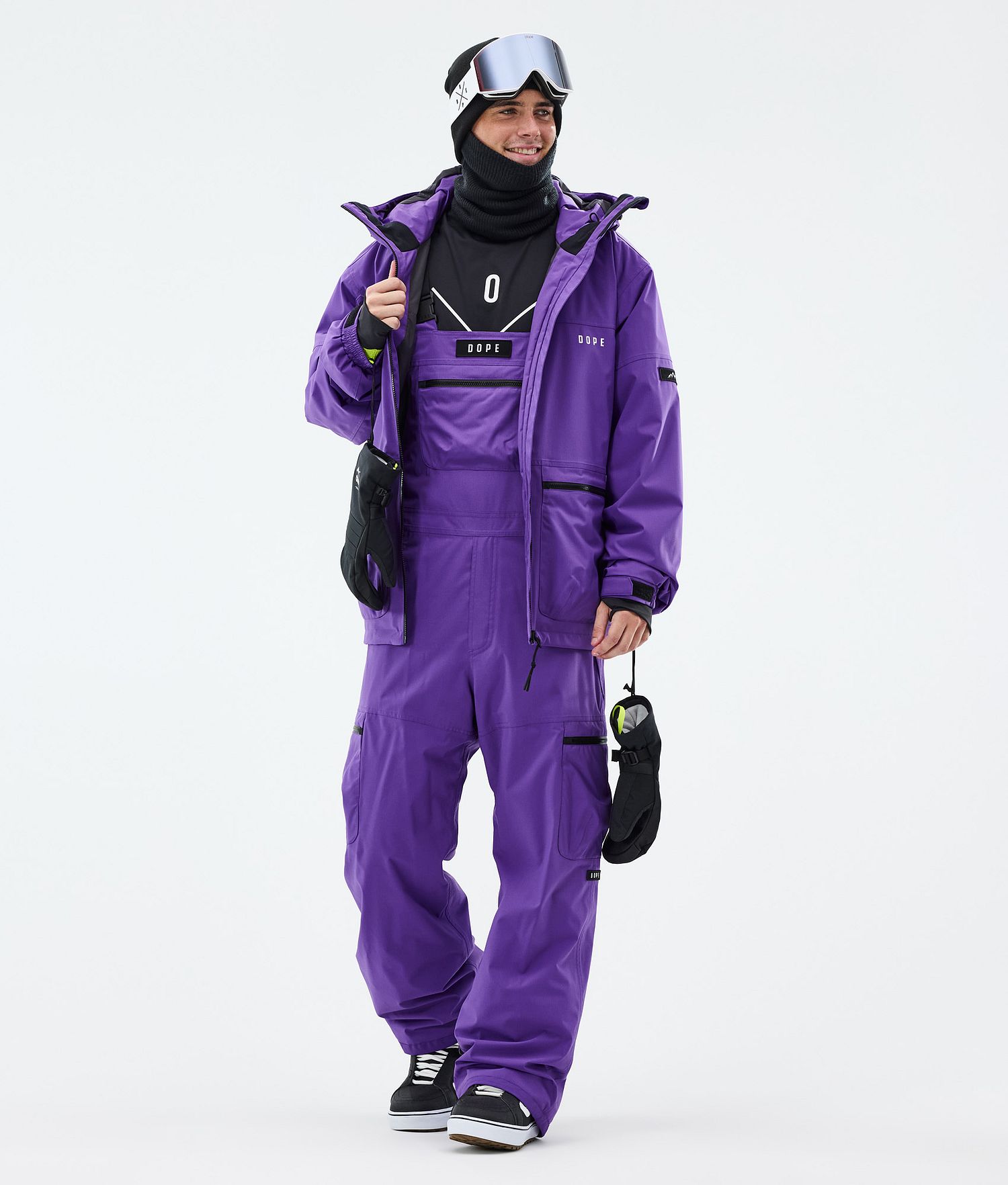 Dope Vertex Snowboard Pants Men Vivid Purple