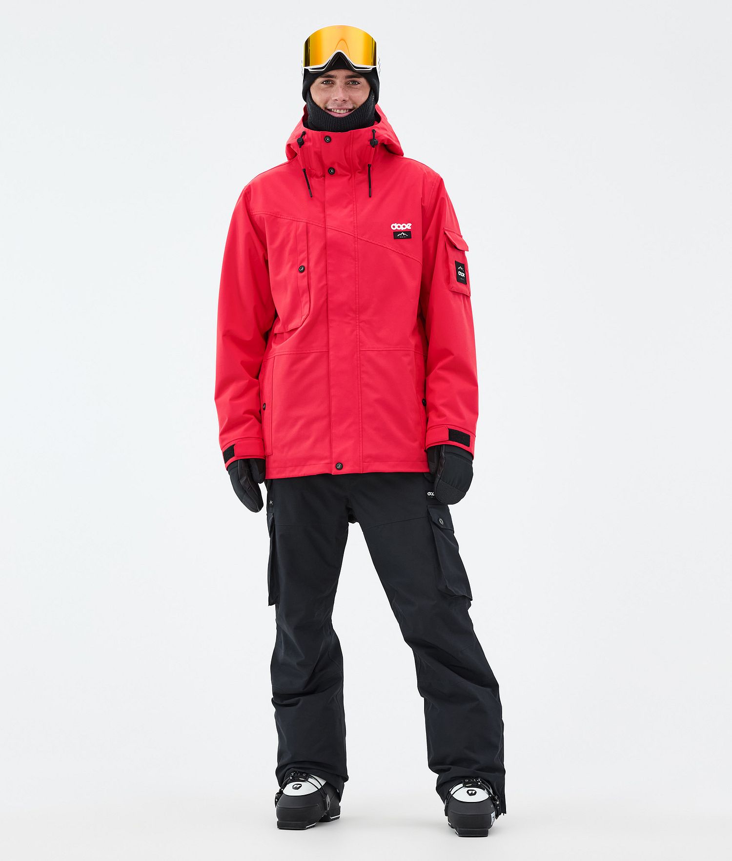 Dope Adept Ski Jacket Men Red