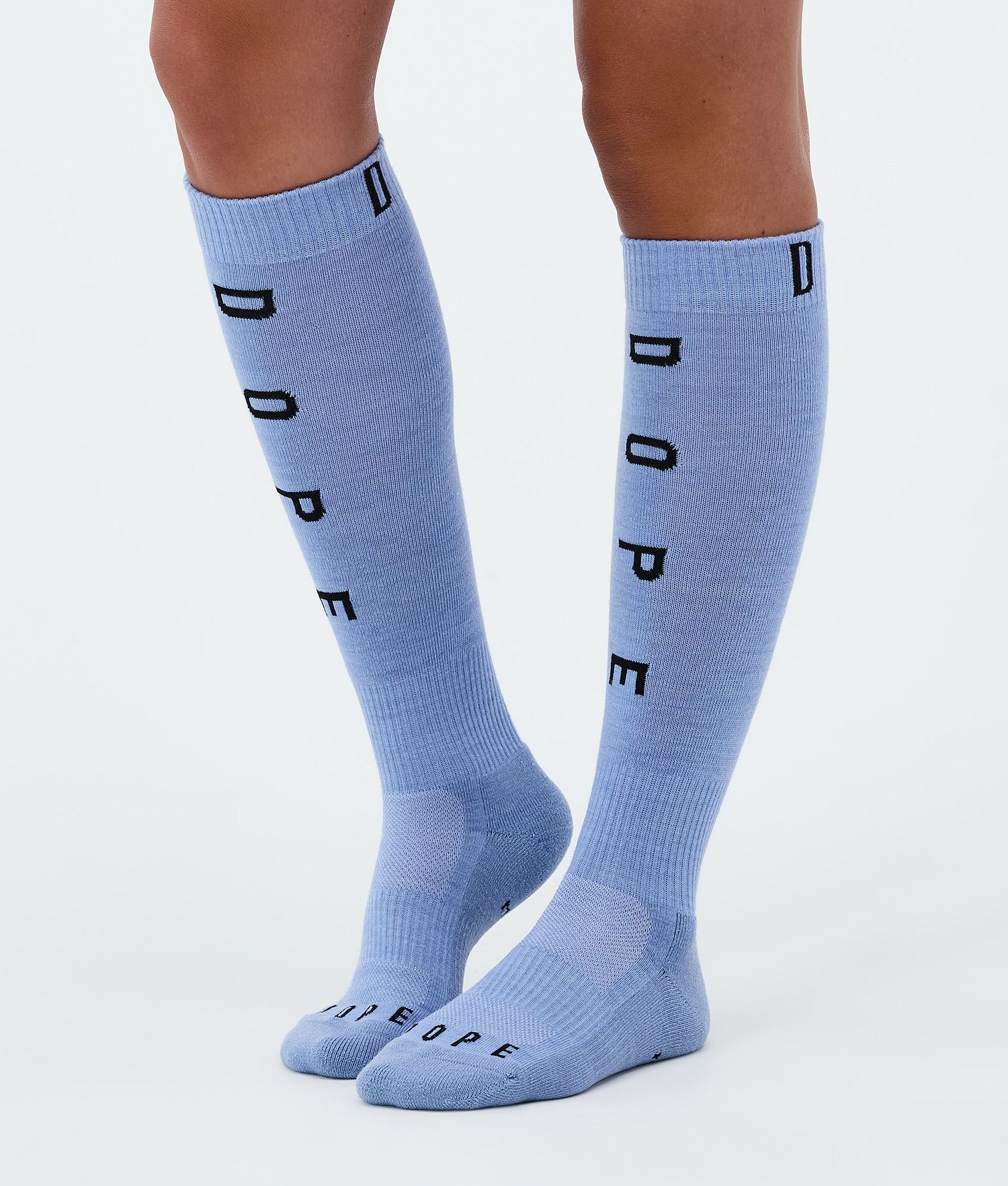Dope Essential Ski Socks Soft Blue Dope Essential Ski Socks Soft Blue
