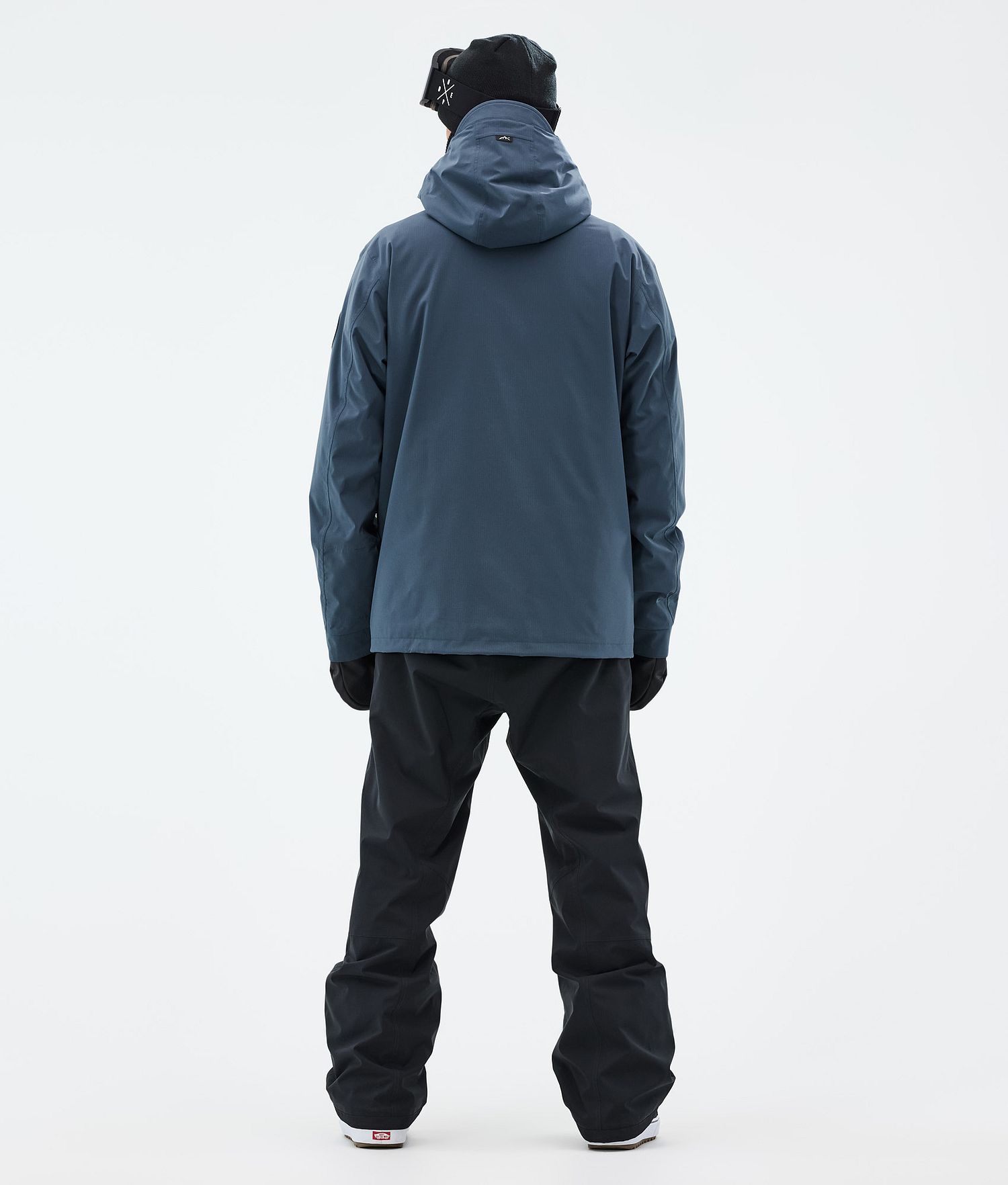 Dope Blizzard Full Zip Snowboard Outfit Men Metal Blue/Black