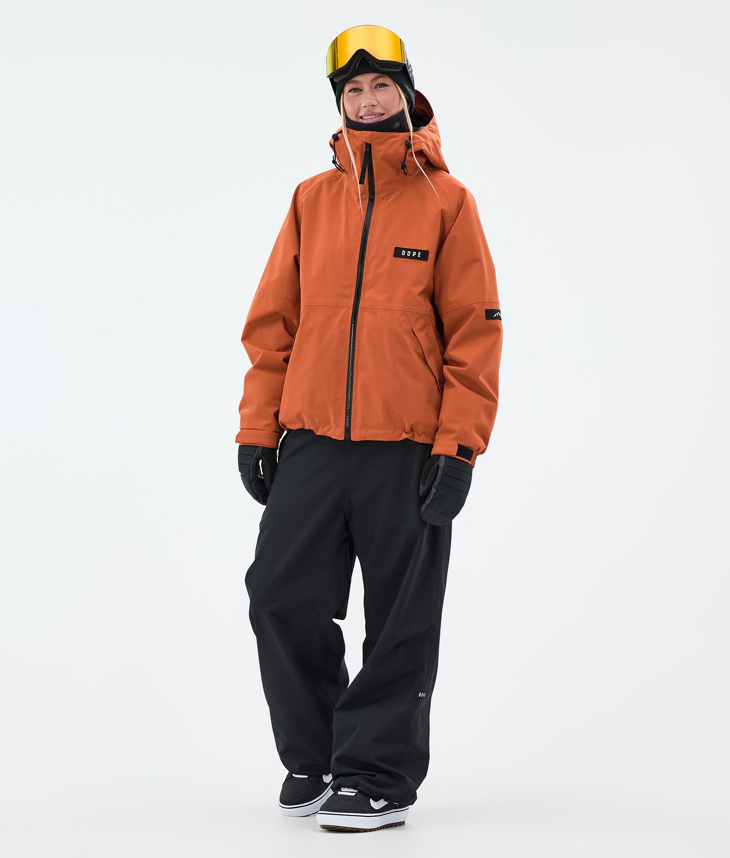 Dope Spartan W Snowboard Jacket Women Burned Orange