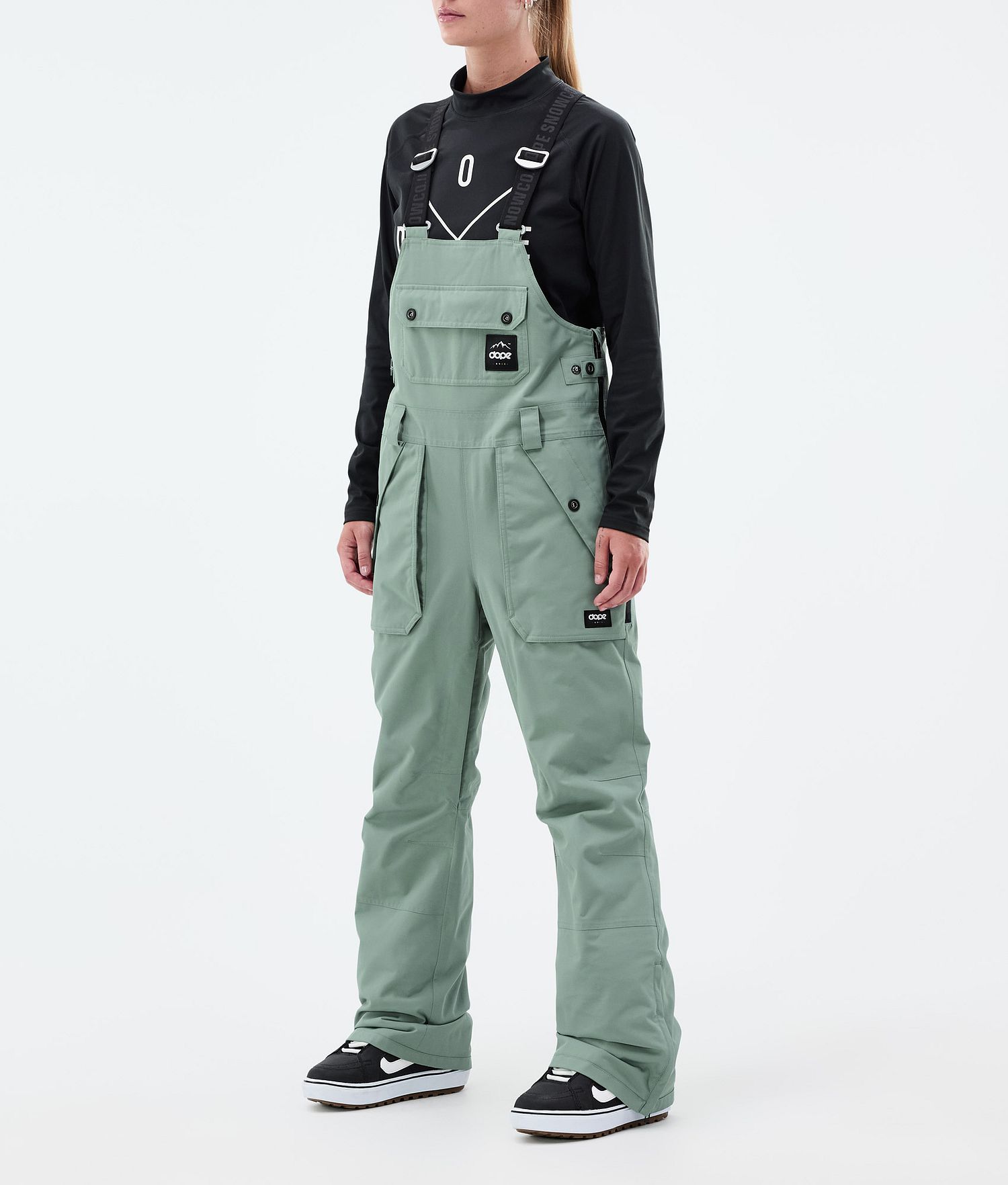 Dope Notorious B.I.B W Snowboard Pants Women Faded Green Dope Notorious B.I.B W Snowboard Pants Women Faded Green