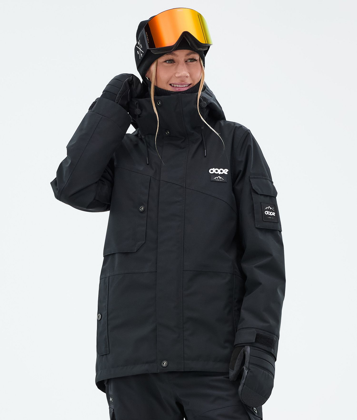 Dope Adept W Snowboard Jacket Women Blackout Dope Adept W Snowboard Jacket Women Blackout