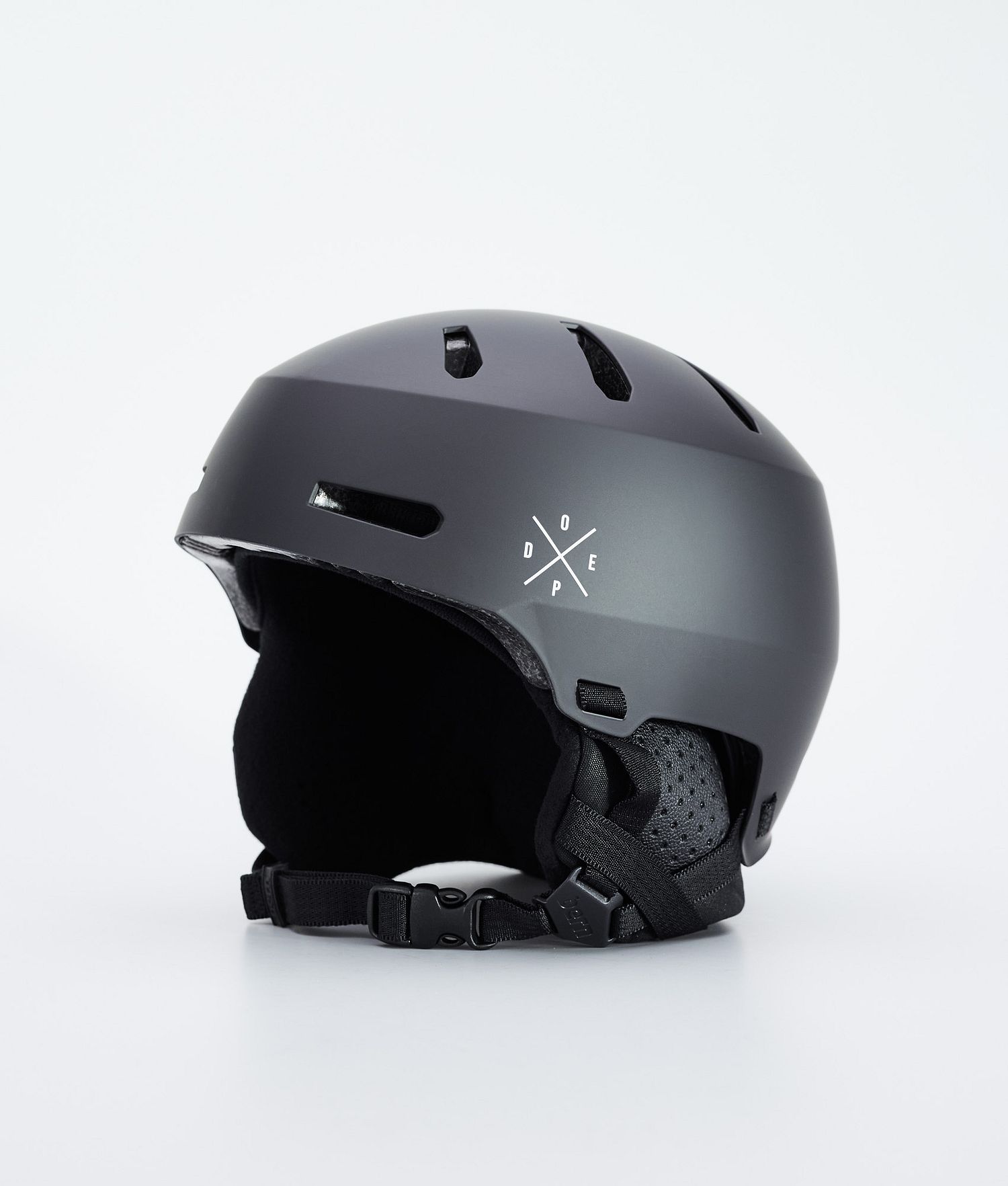 Dope Macon 2.0 Ski Helmet X-Up Matte Black w/ Black Dope Macon 2.0 Ski Helmet X-Up Matte Black w/ Black