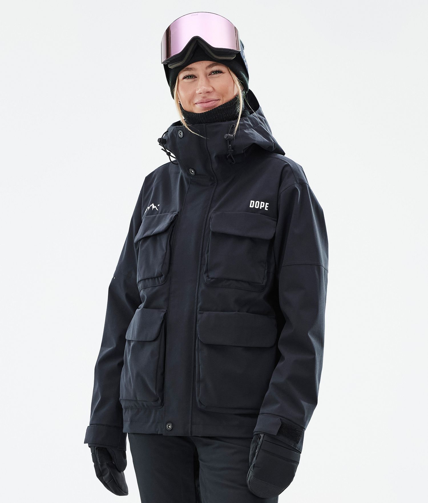 Dope Zenith W Snowboard Jacket Women Black Dope Zenith W Snowboard Jacket Women Black