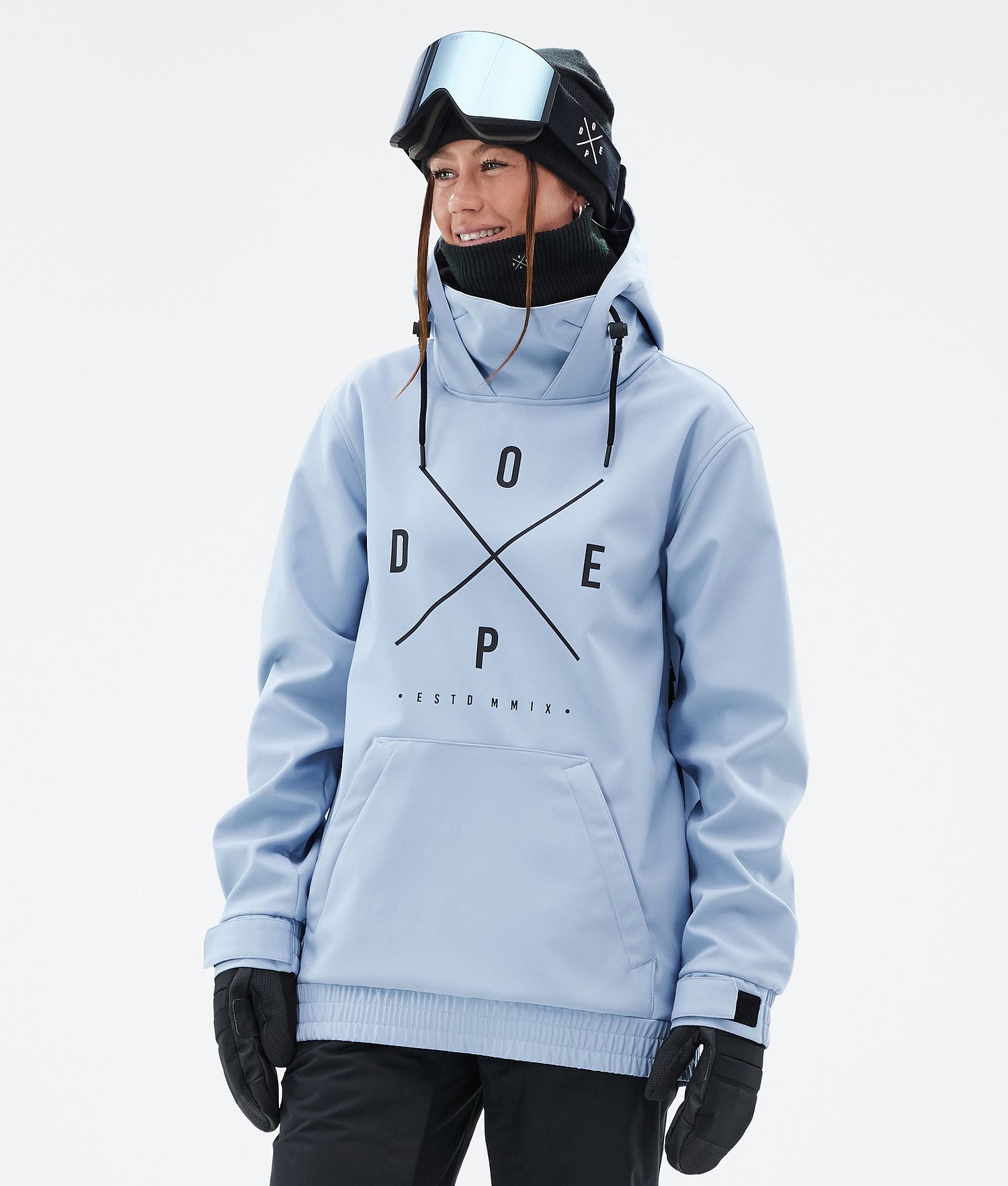 Dope Yeti W Snowboard Jacket Women 2X-Up Light Blue Dope Yeti W Snowboard Jacket Women 2X-Up Light Blue
